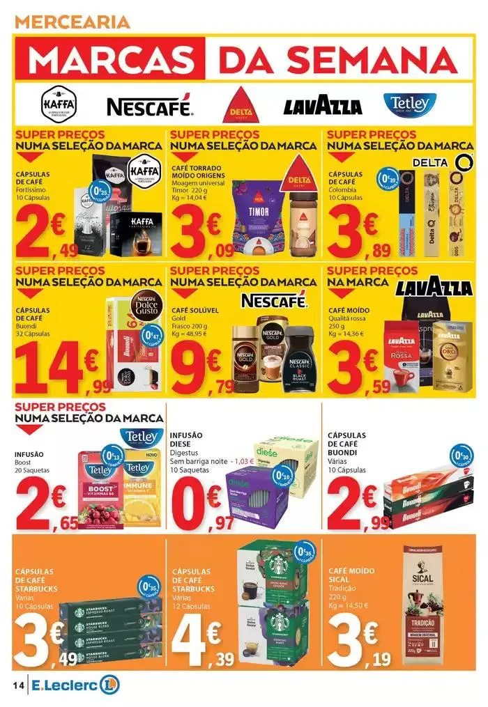 Folheto Pechinchas exclusivas de 9 de janeiro até 15 de janeiro 2025 - Pagina 14