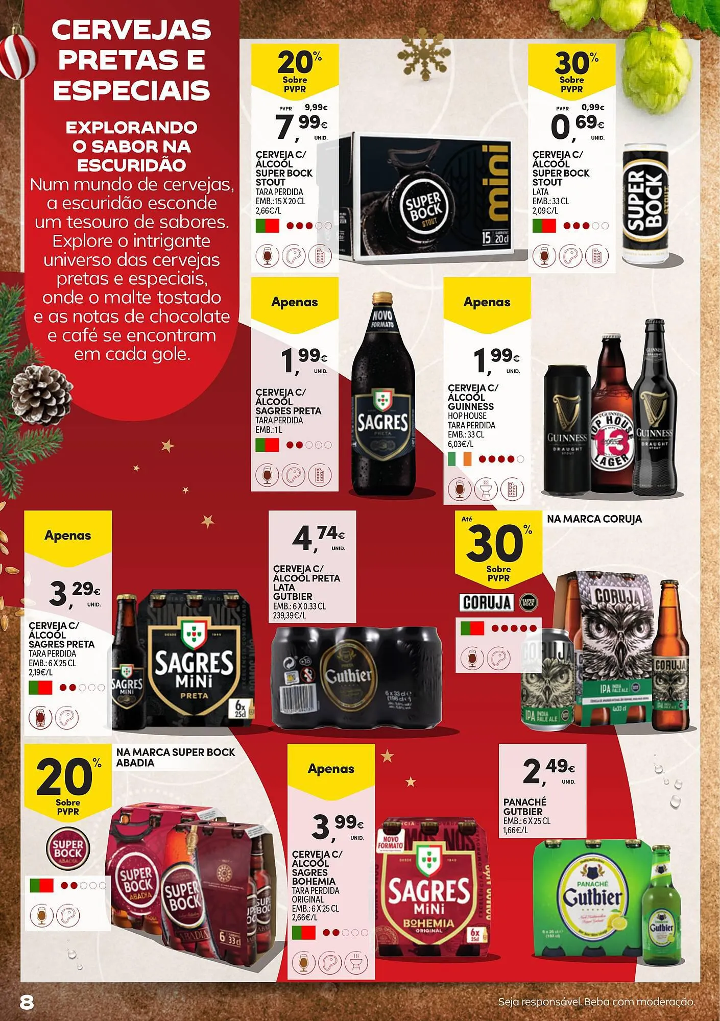 Folheto Folheto Continente de 28 de novembro até 31 de dezembro 2023 - Pagina 8