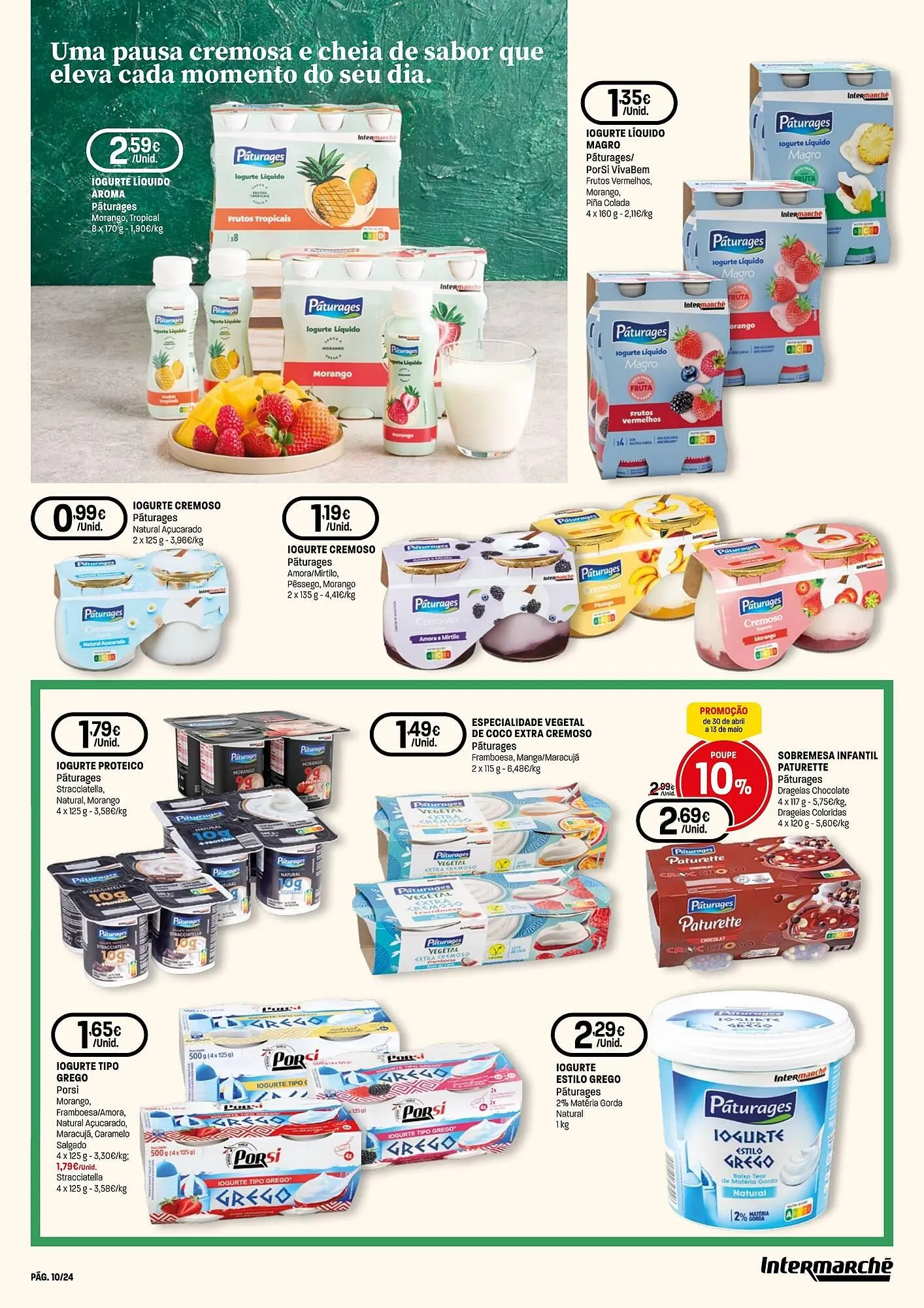 Folheto Folheto Intermarché de 30 de abril até 6 de maio 2026 - Pagina 10