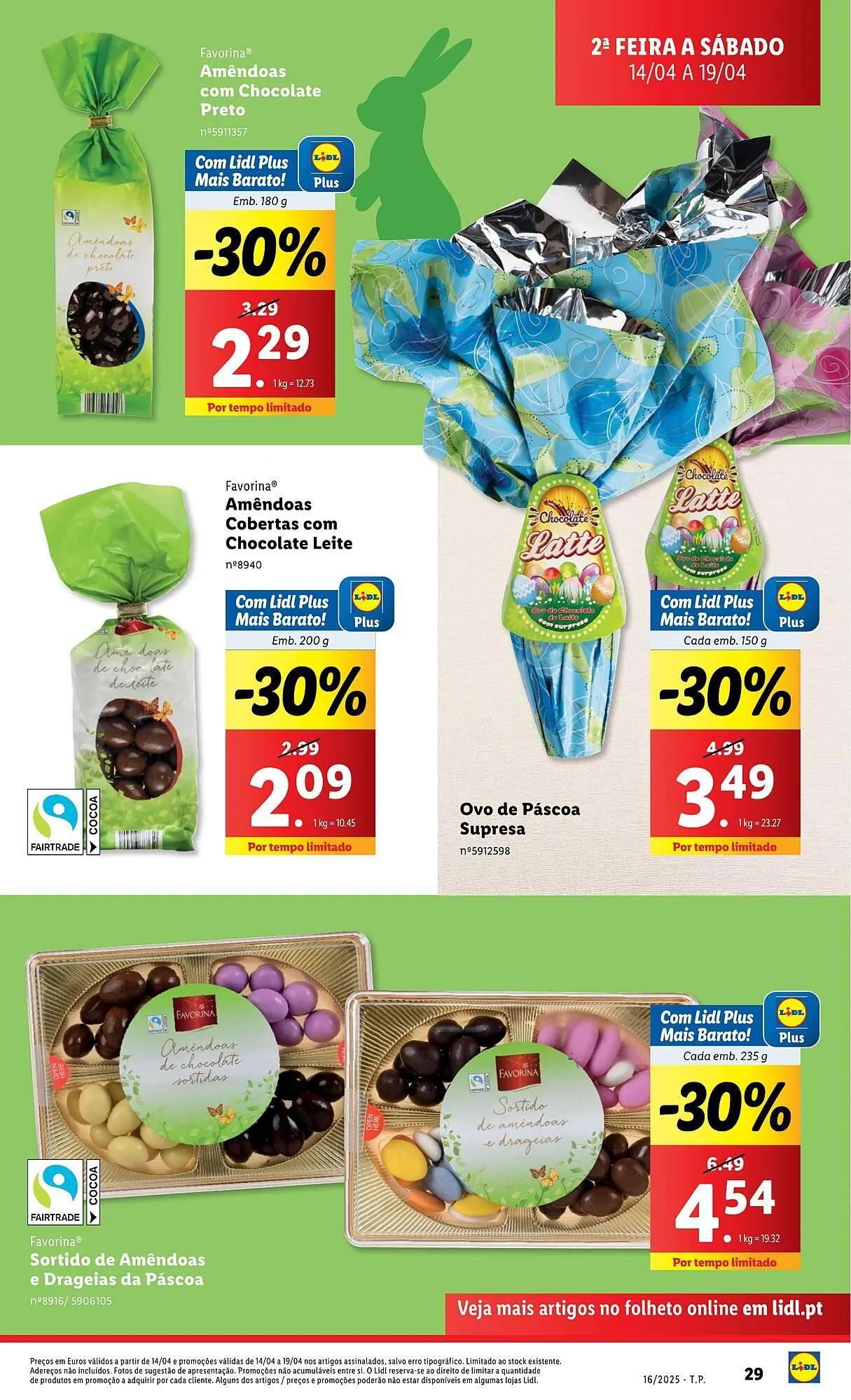Folheto Folheto Lidl de 14 de abril até 19 de abril 2025 - Pagina 29