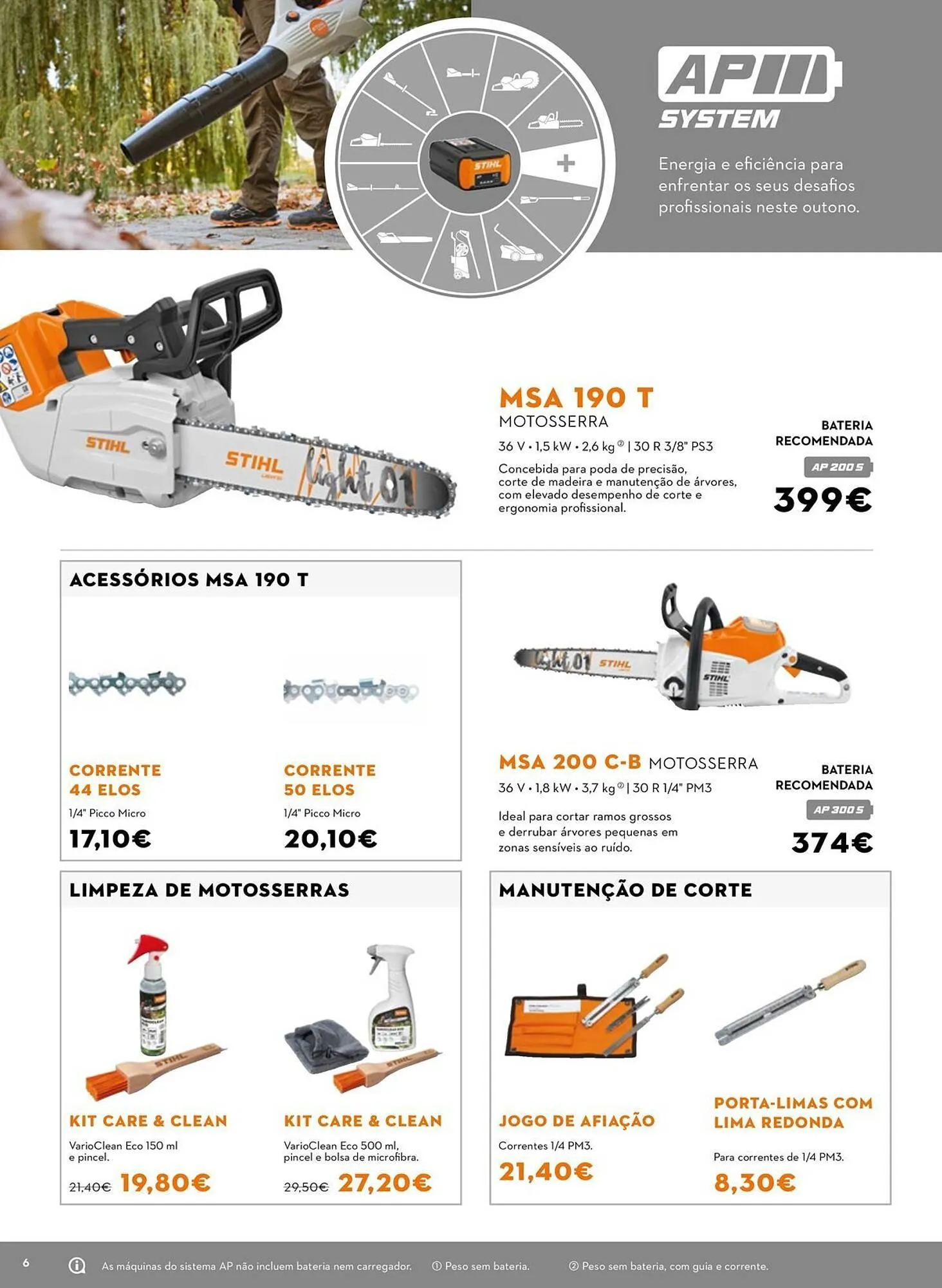 Folheto Catálogo Stihl de 24 de novembro até 10 de janeiro 2026 - Pagina 6
