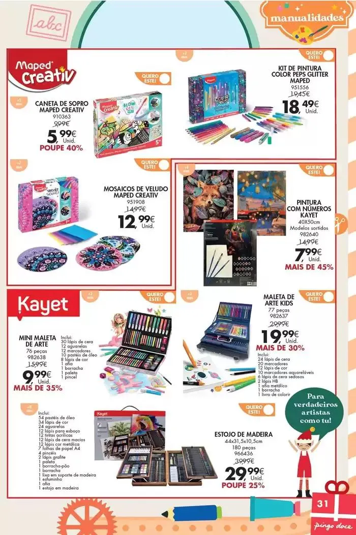 Folheto Descubra ofertas atrativas de 20 de novembro até 6 de janeiro 2025 - Pagina 24