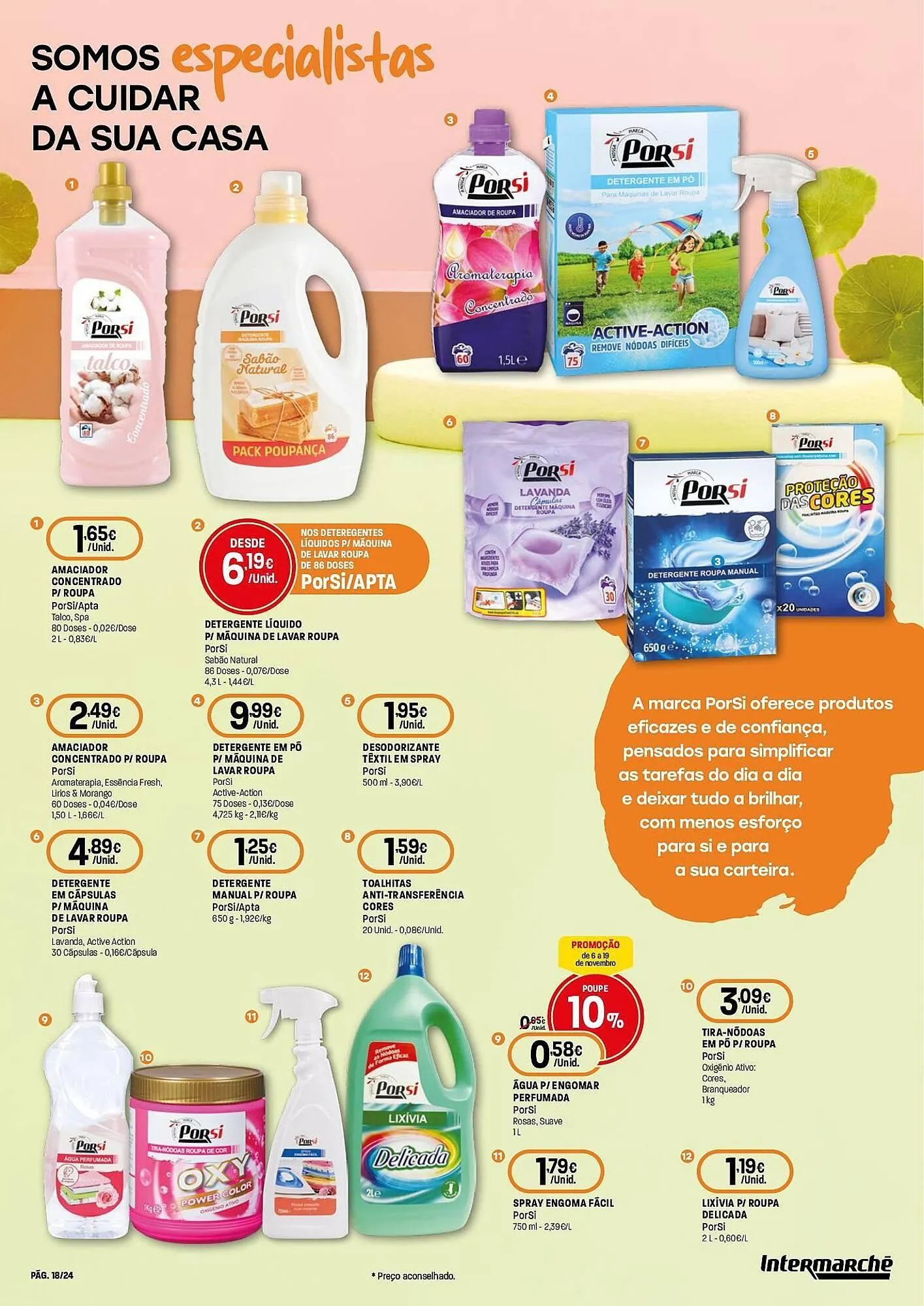 Folheto Folheto Intermarché de 6 de novembro até 19 de novembro 2025 - Pagina 18