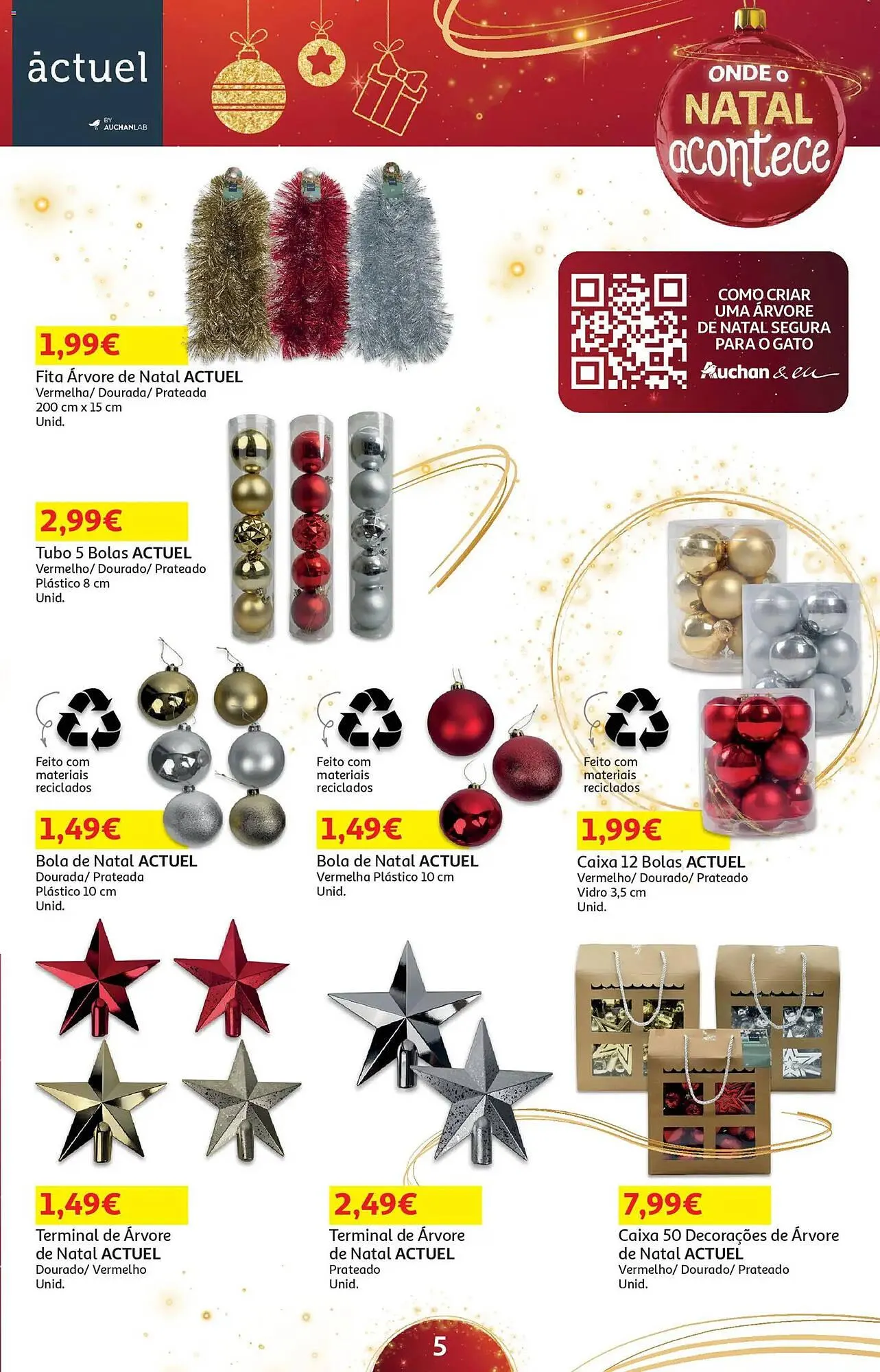 Folheto Folheto Auchan de 1 de novembro até 18 de novembro 2025 - Pagina 5