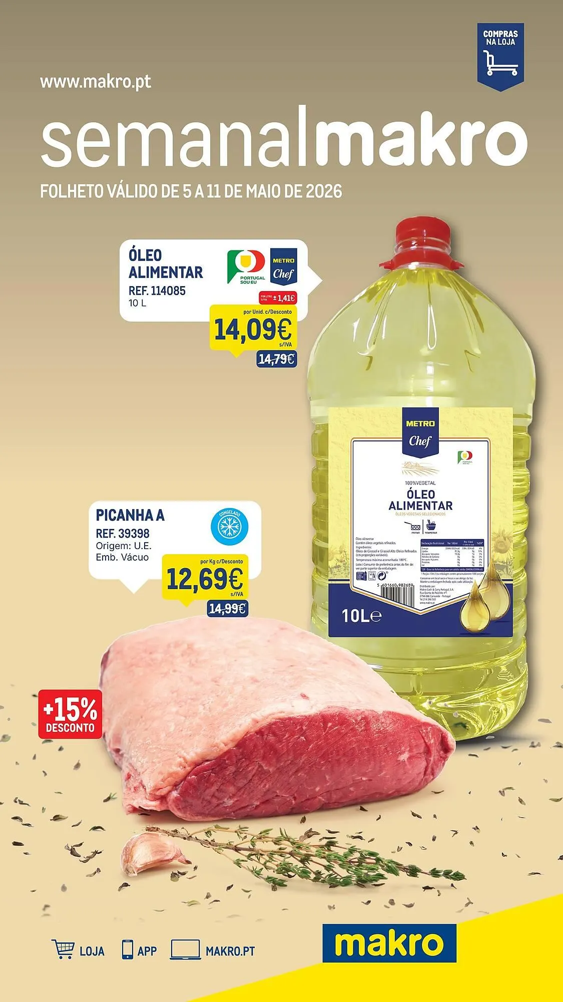 Folheto Catálogo Makro de 5 de maio até 11 de maio 2026 - Pagina 1