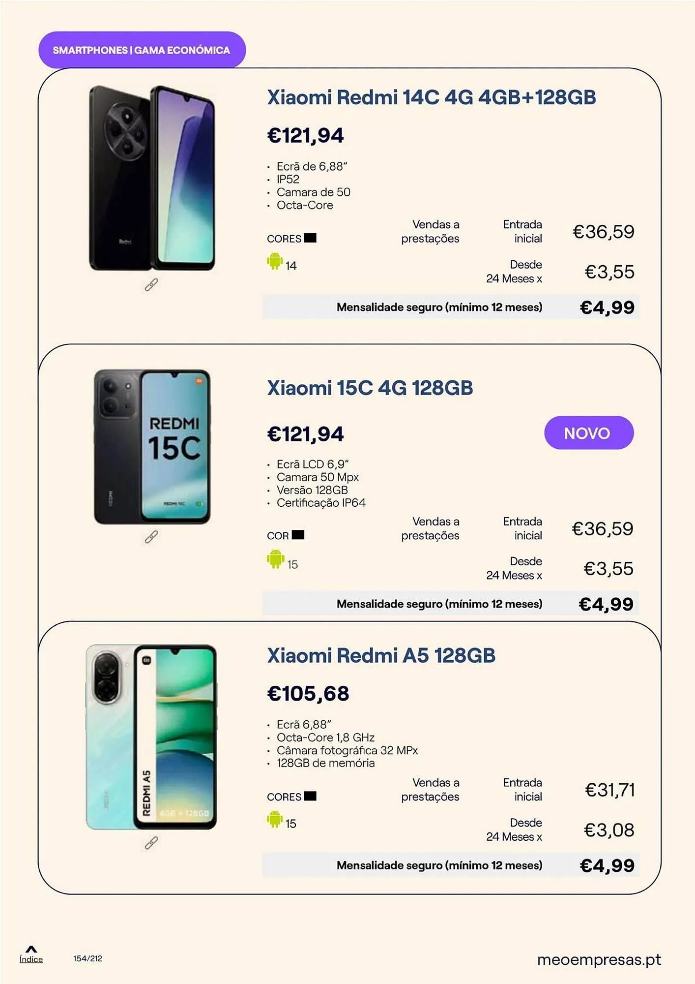Folheto Catálogo MEO de 20 de outubro até 31 de dezembro 2025 - Pagina 154