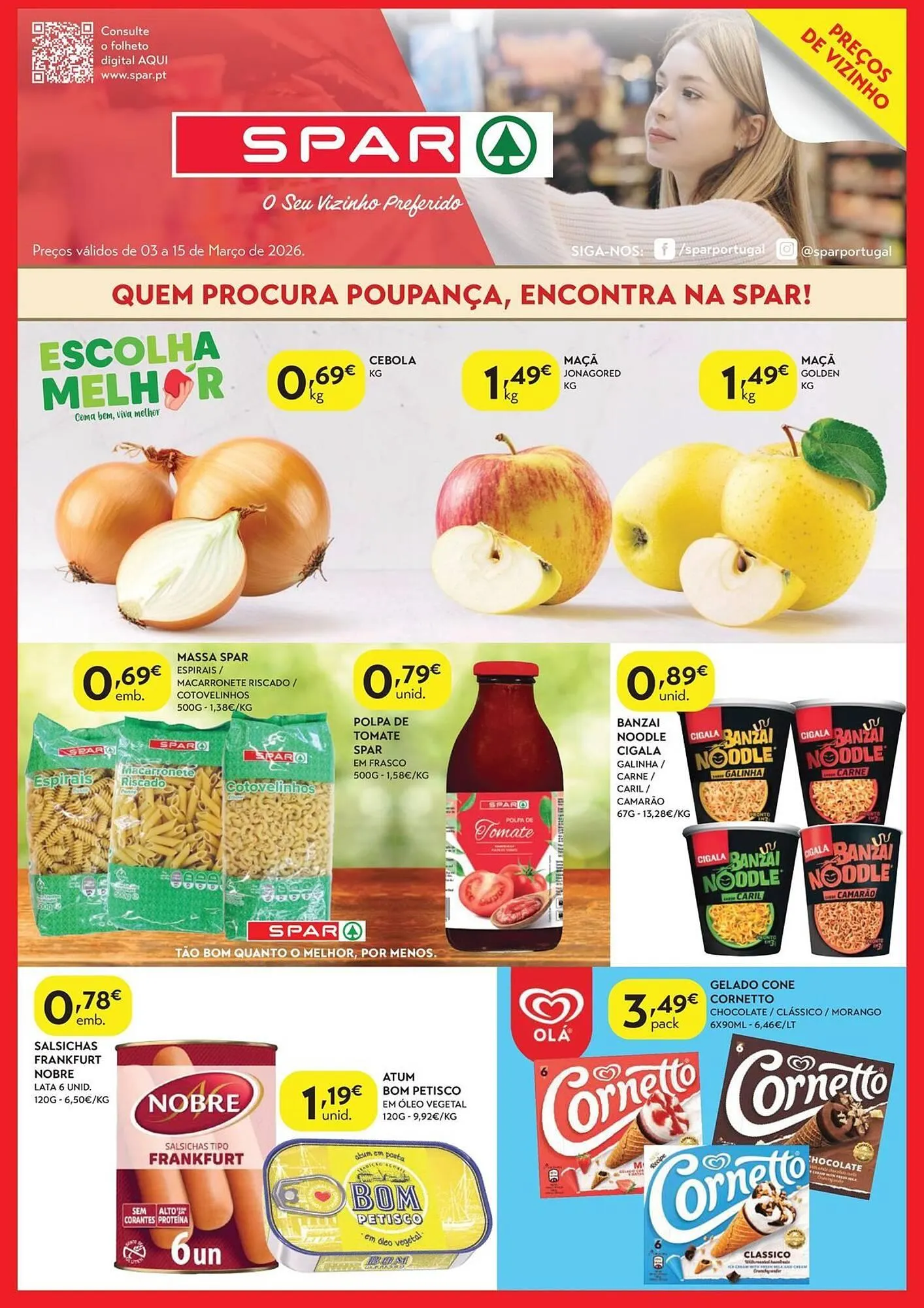 Folheto Folheto Spar de 3 de março até 15 de março 2026 - Pagina 1