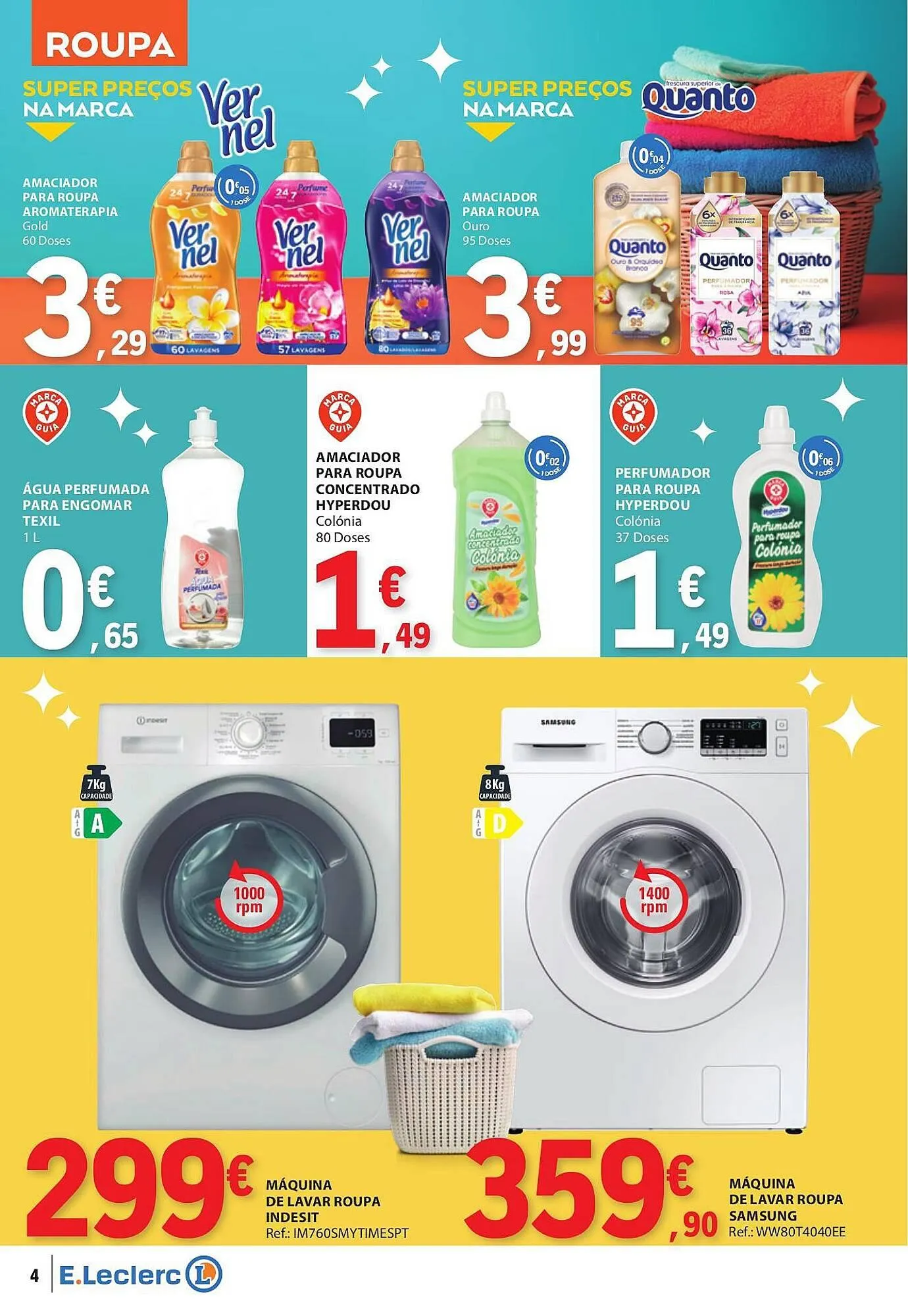 Folheto Folheto E.Leclerc de 4 de março até 16 de março 2025 - Pagina 4