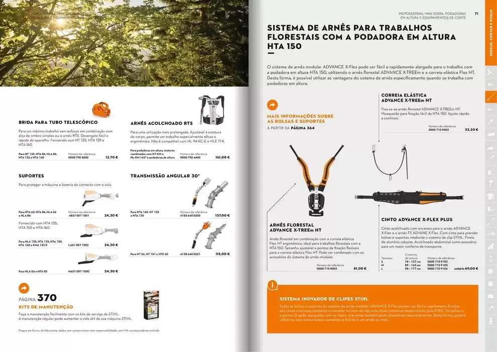 Folheto Catálogo STIHL 2025 de 29 de janeiro até 31 de dezembro 2025 - Pagina 36