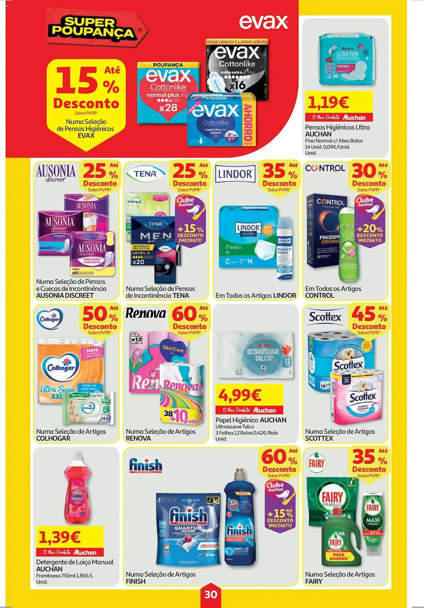 Folheto Folheto Auchan de 30 de outubro até 6 de novembro 2025 - Pagina 30