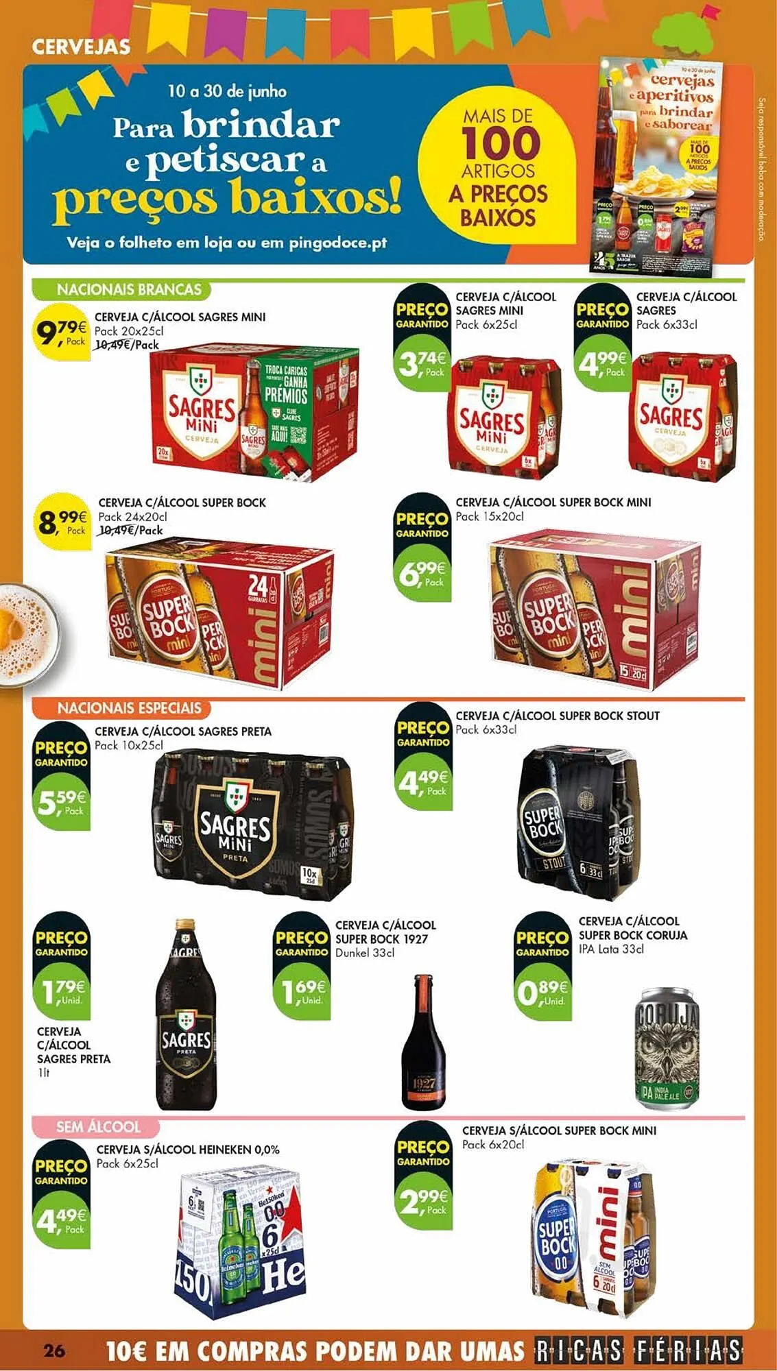 Folheto Folheto Pingo Doce de 10 de junho até 16 de junho 2025 - Pagina 30