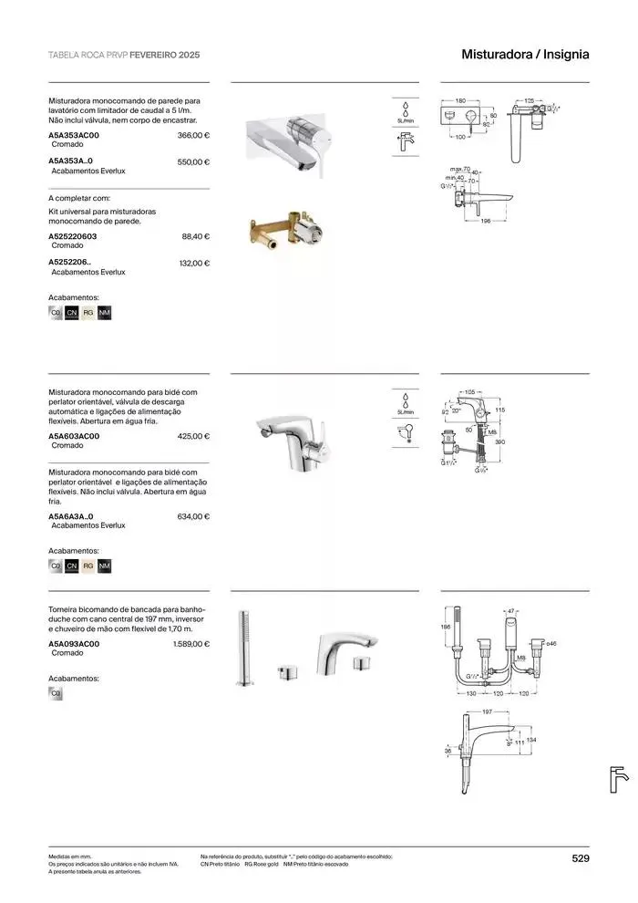 Folheto Soluções de Banho  de 6 de janeiro até 31 de dezembro 2025 - Pagina 531