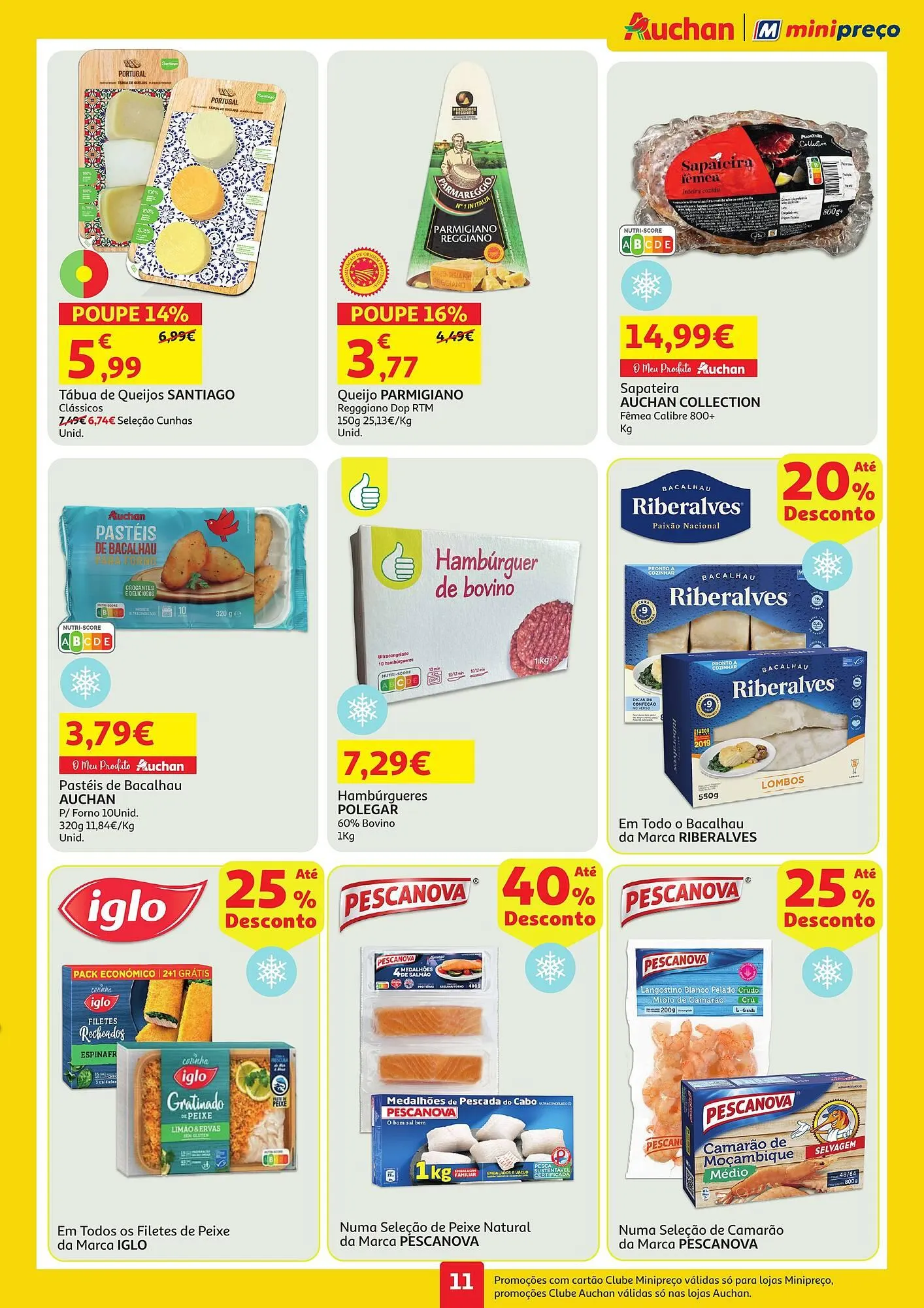 Folheto Folheto Auchan de 10 de abril até 16 de abril 2025 - Pagina 11
