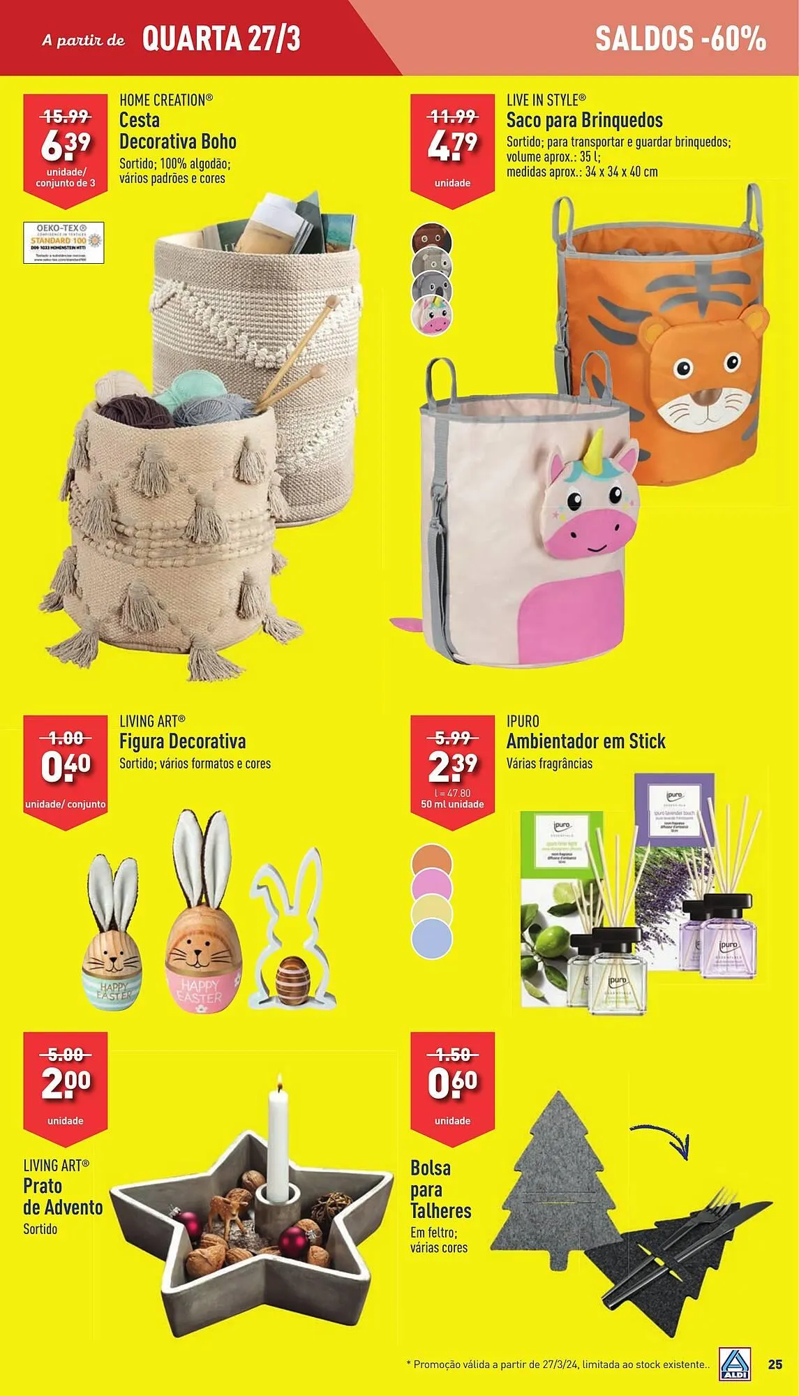 Folheto Folheto ALDI de 27 de março até 2 de abril 2024 - Pagina 25