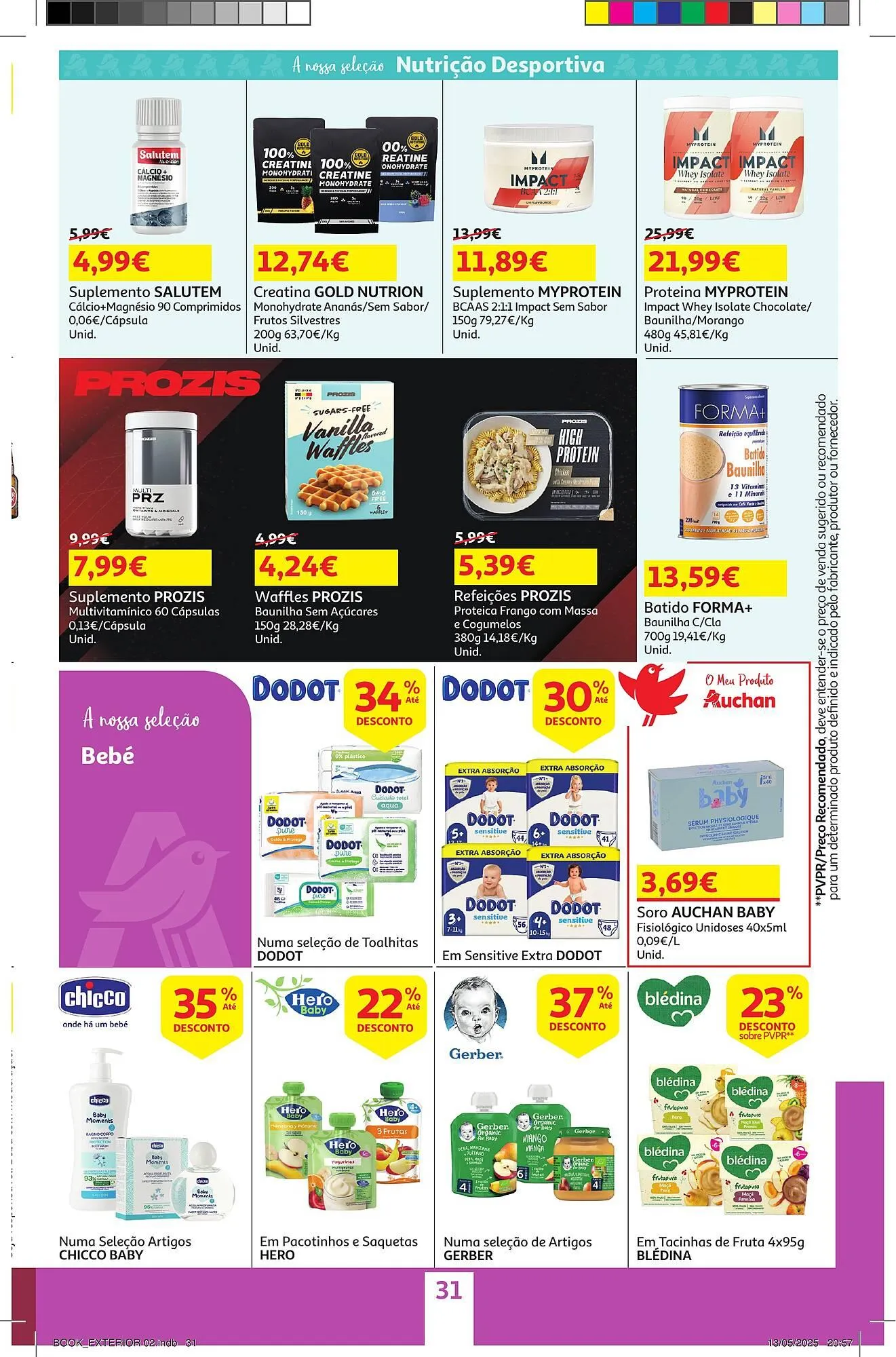 Folheto Folheto Auchan de 22 de maio até 1 de junho 2025 - Pagina 31