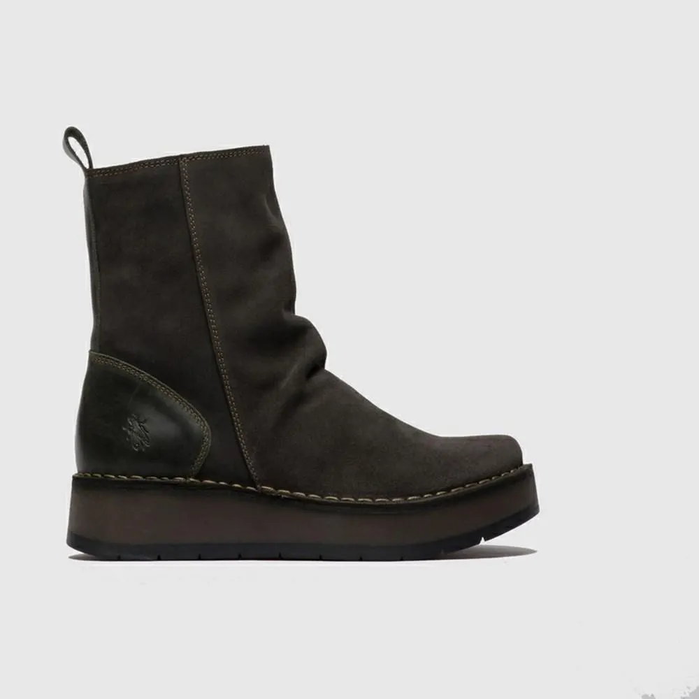 Sapatos Cunha Fly London Reno053fly Feminino Pretas | AXRIDKL-14