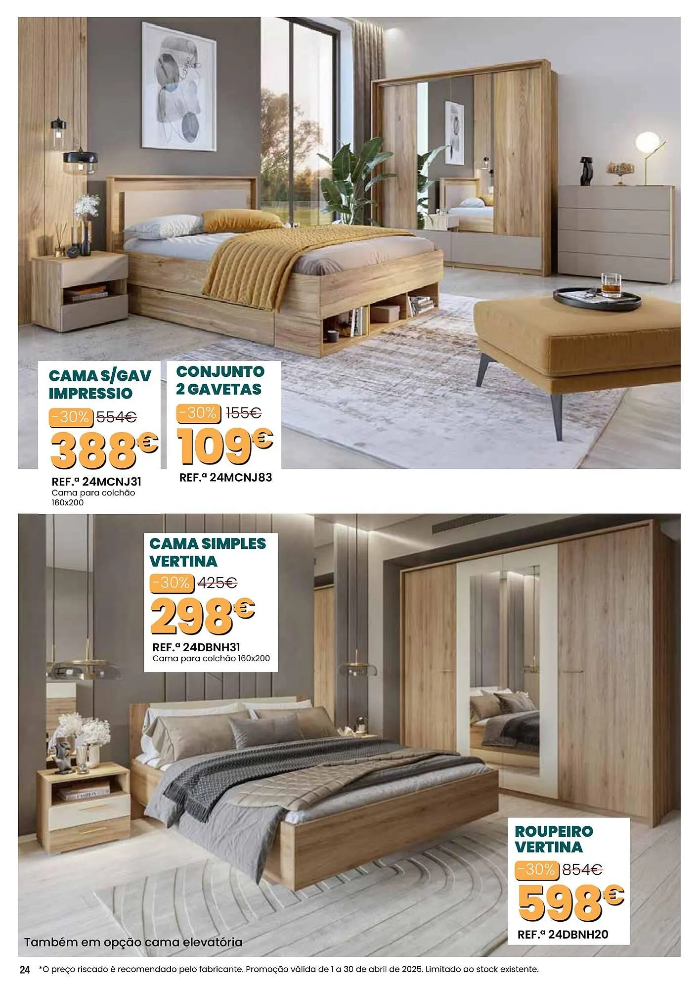 Folheto Folheto Hiper Centro do Móvel de 1 de abril até 30 de abril 2025 - Pagina 24