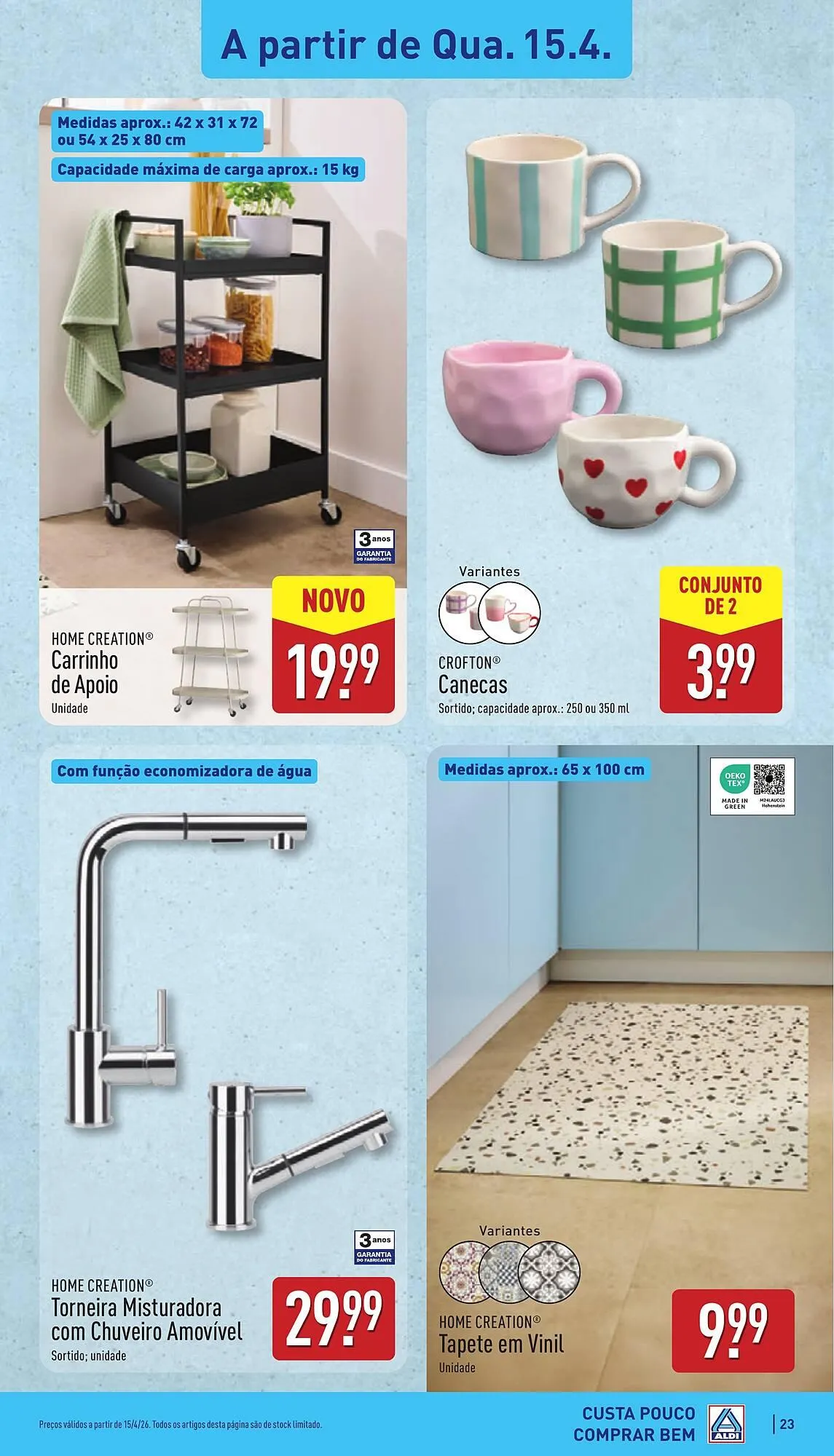Folheto Folheto ALDI de 13 de abril até 19 de abril 2026 - Pagina 23