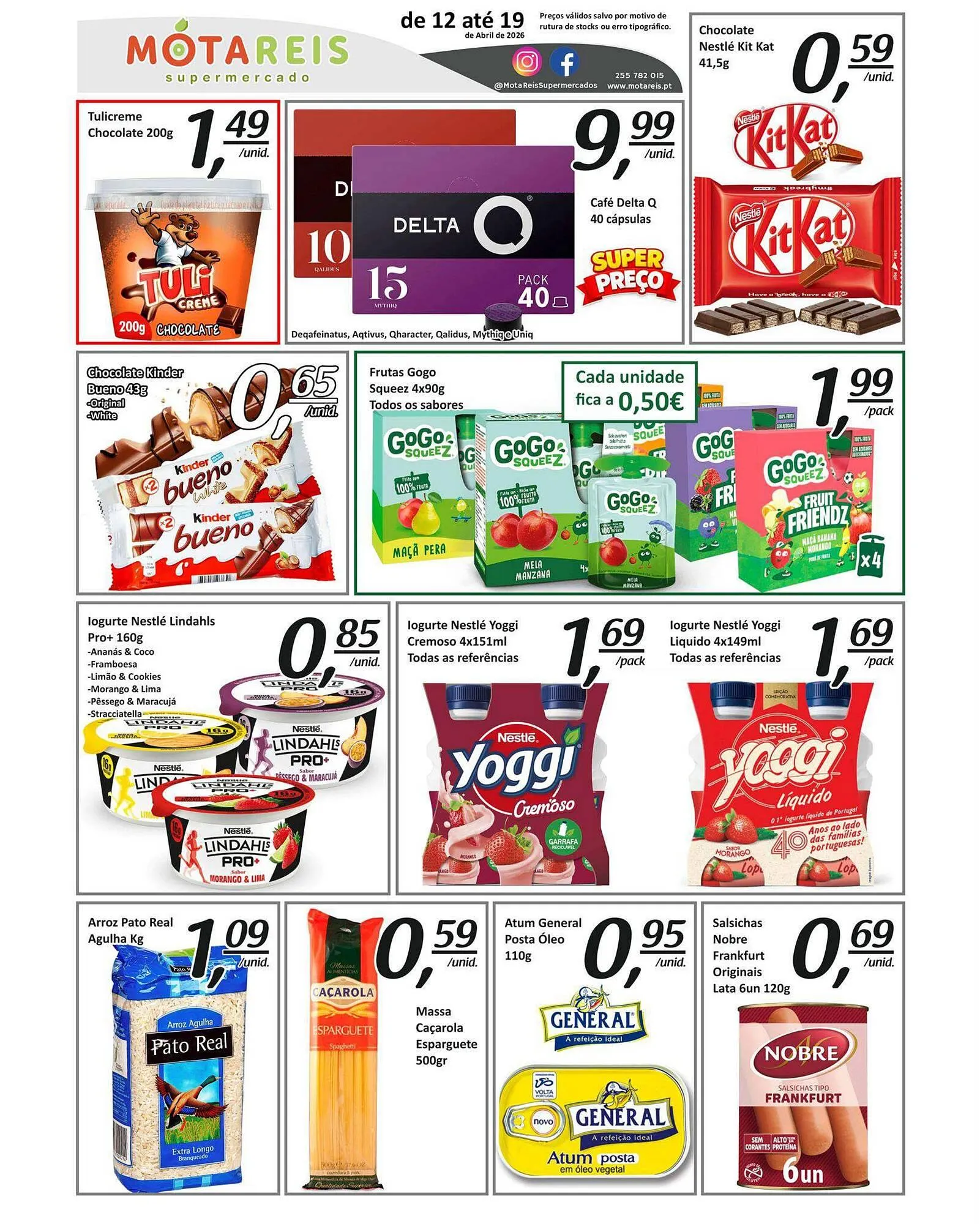 Folheto Folheto Mota Reis de 12 de abril até 19 de abril 2026 - Pagina 1