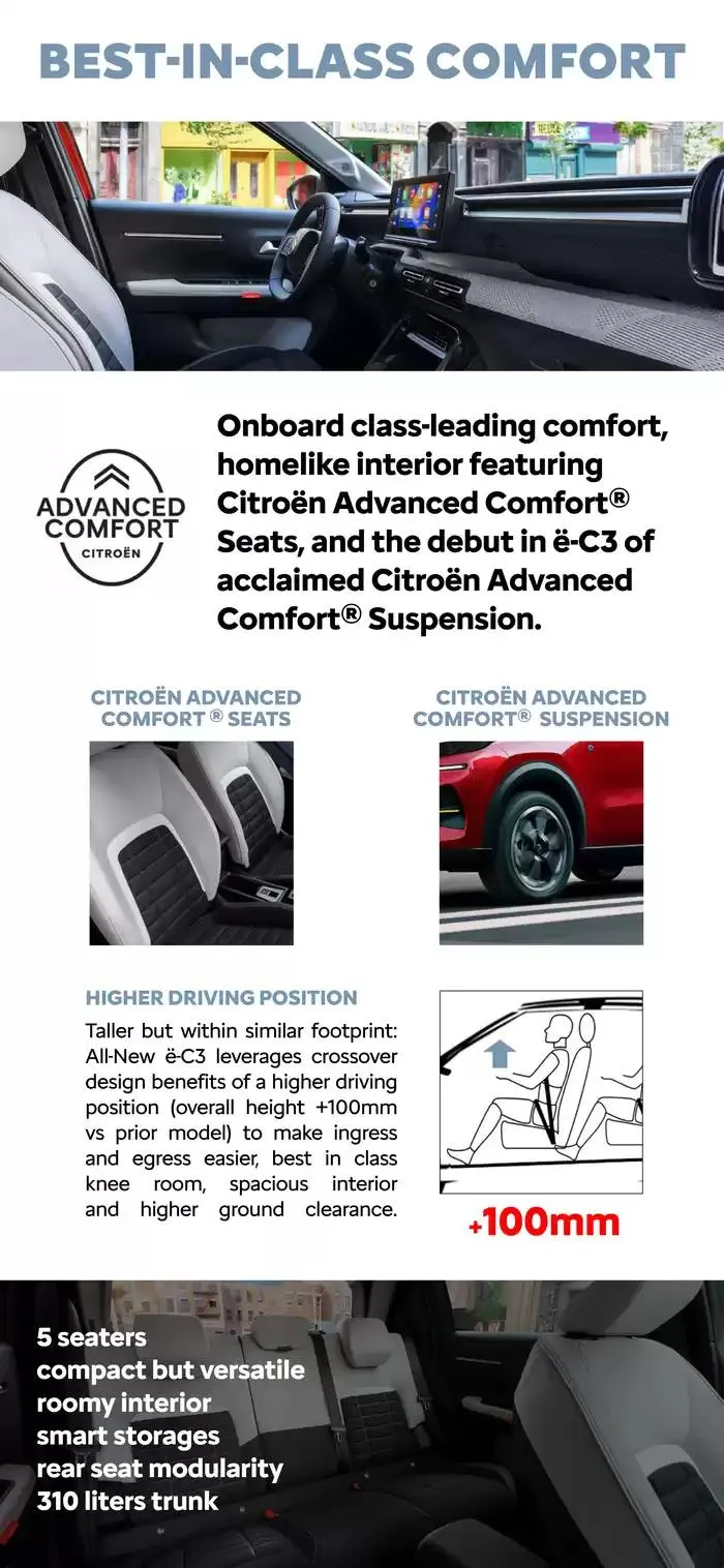 Folheto Citroen Novo ë-c3 de 18 de novembro até 18 de novembro 2025 - Pagina 5