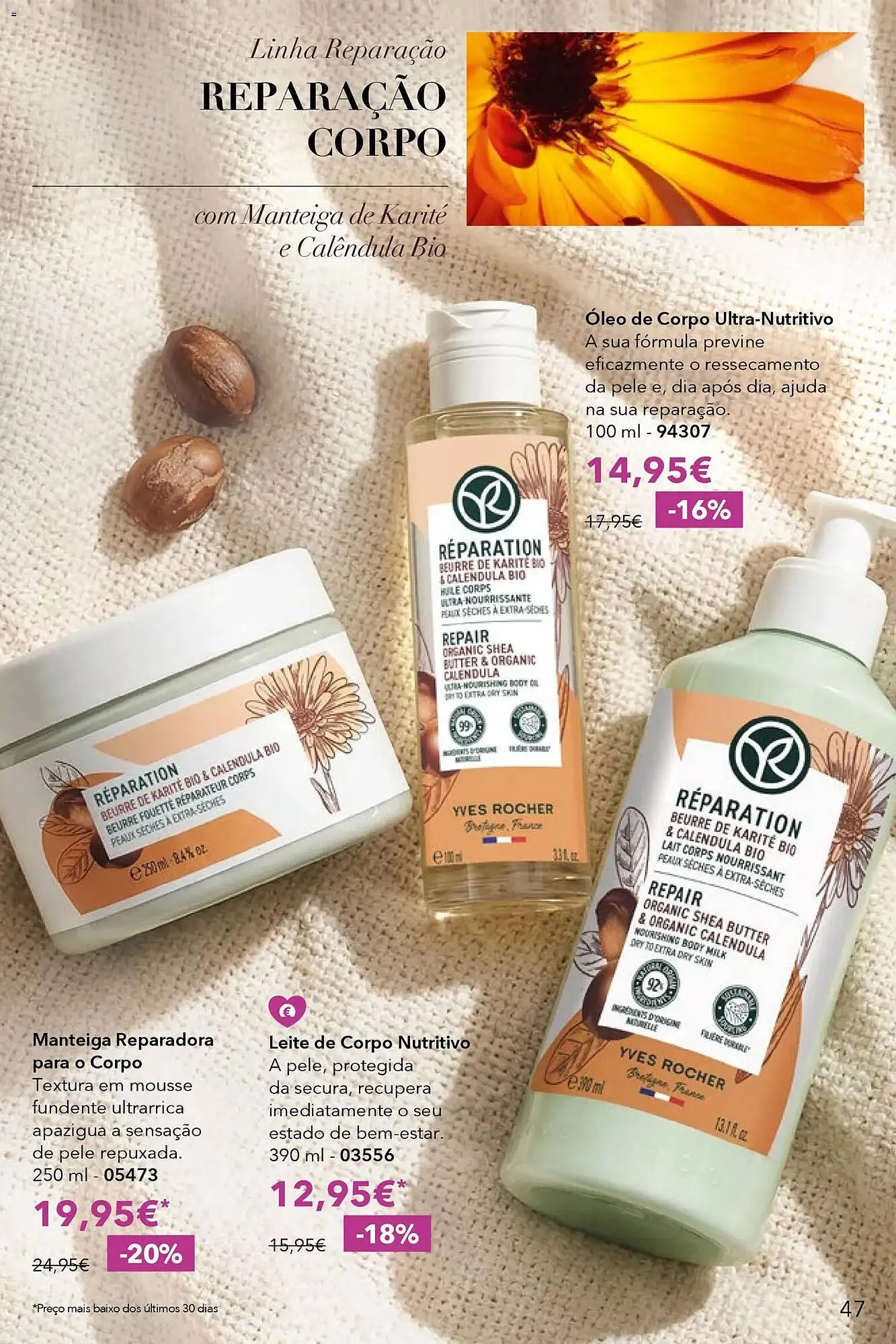 Folheto Catálogo Yves Rocher de 31 de março até 17 de abril 2026 - Pagina 47