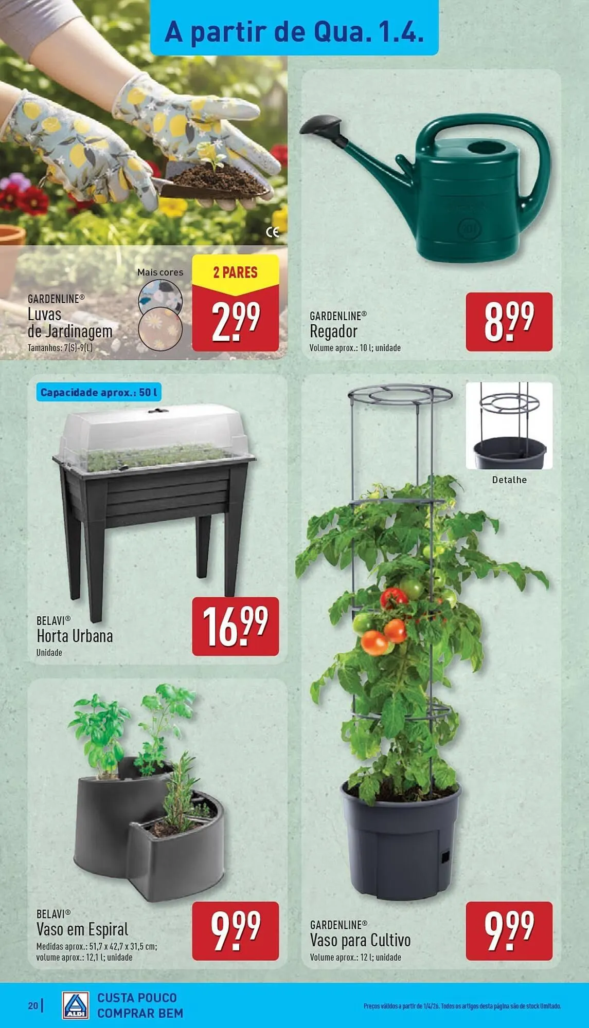 Folheto Folheto ALDI de 30 de março até 5 de abril 2026 - Pagina 20