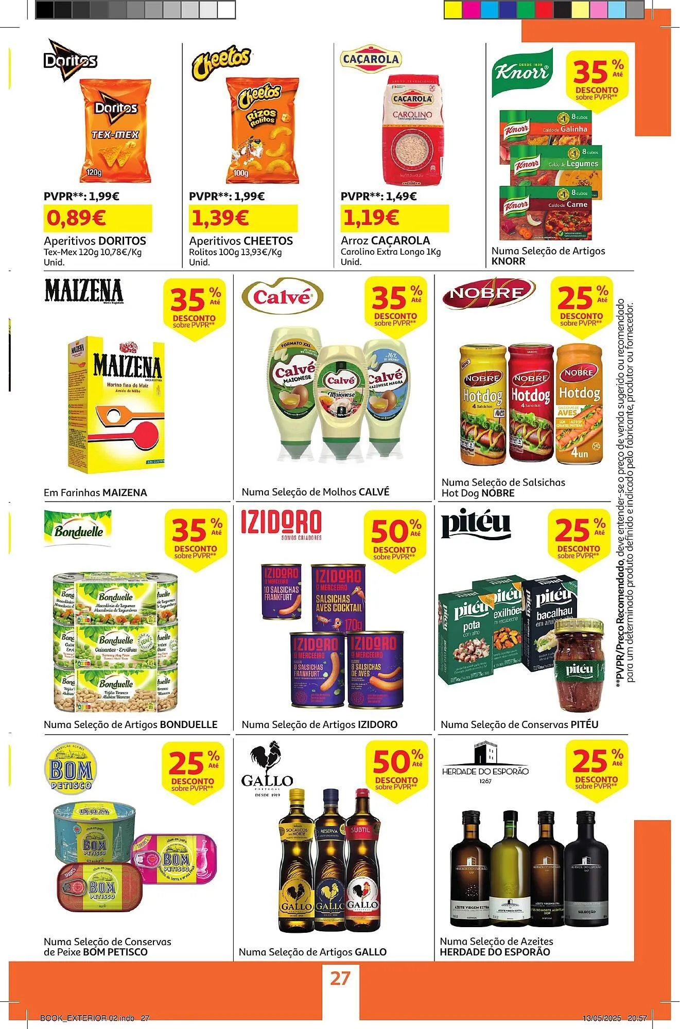 Folheto Folheto Auchan de 22 de maio até 1 de junho 2025 - Pagina 27