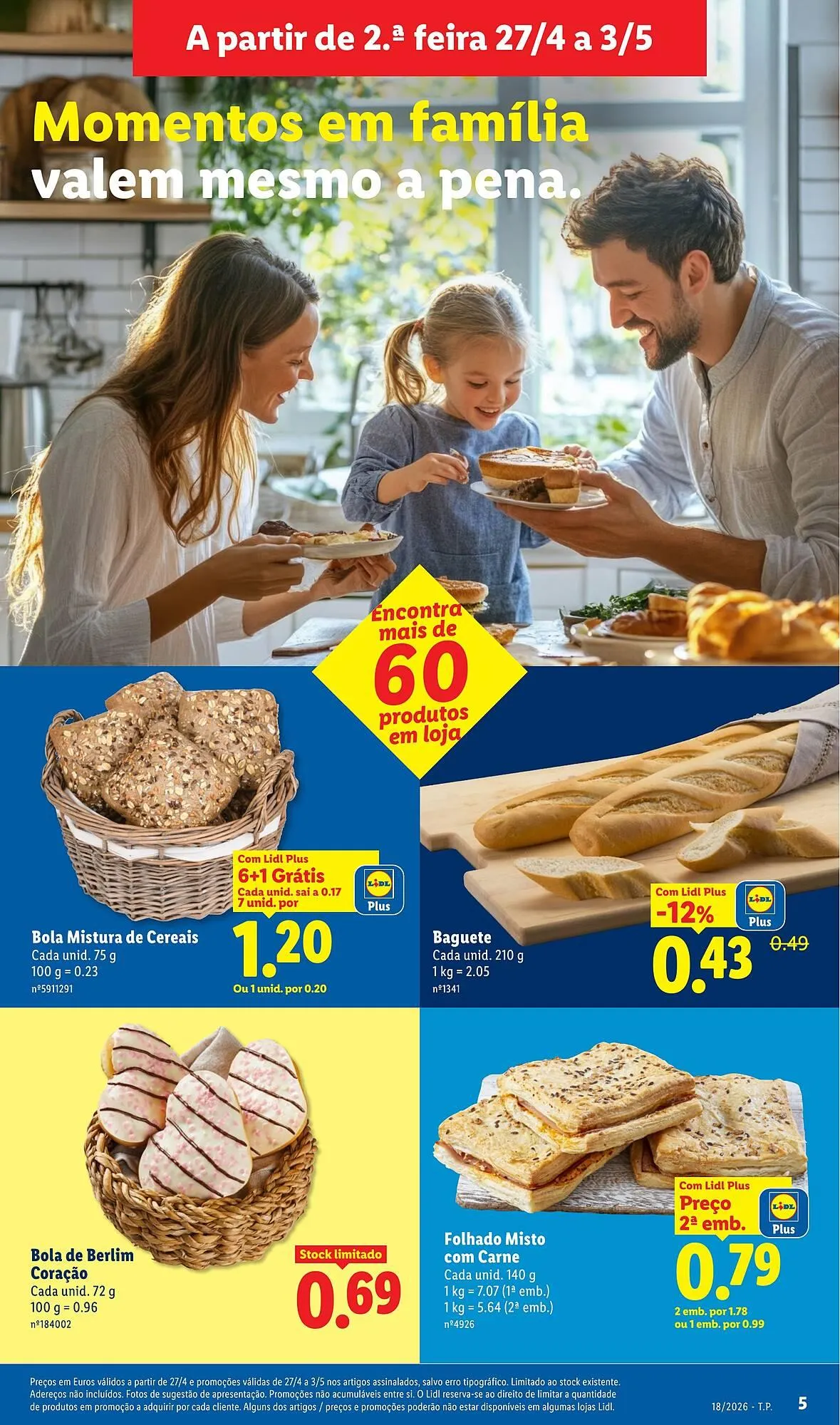 Folheto Folheto Lidl de 27 de abril até 3 de maio 2026 - Pagina 5