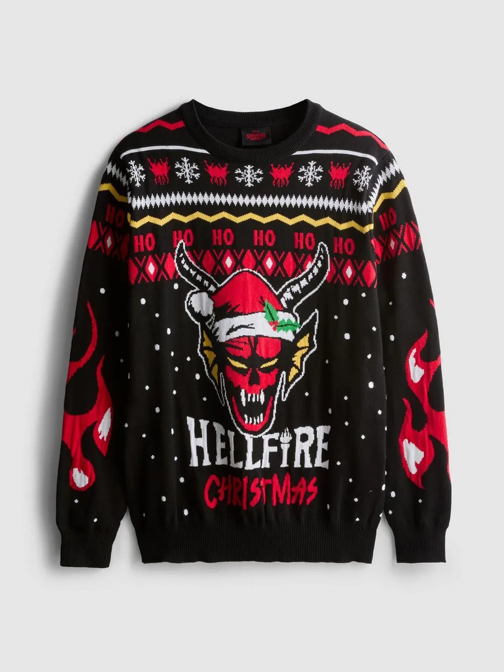 Camisola Natal Stranger Things Hellfire Club