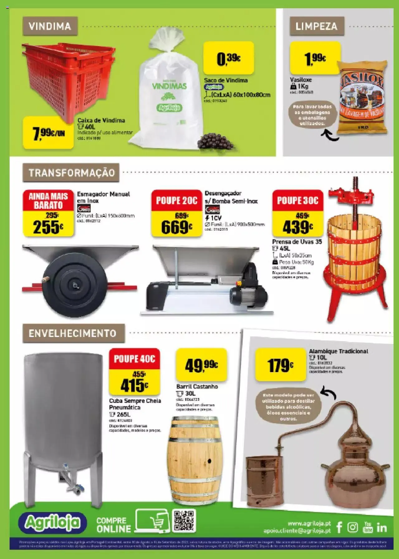 Folheto Agriloja folheto de 10 de agosto até 14 de setembro 2023 - Pagina 2