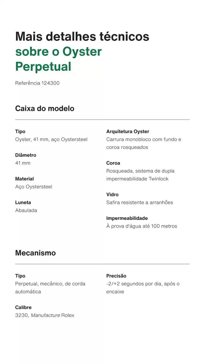Folheto Oyster Perpetual de 29 de janeiro até 31 de dezembro 2025 - Pagina 10