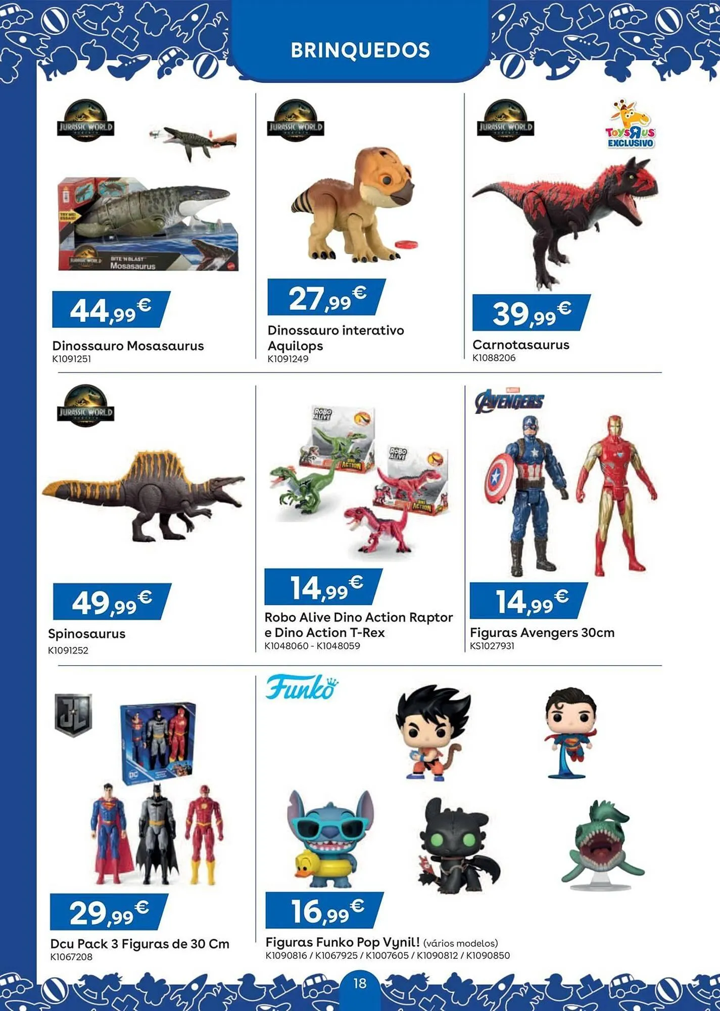 Folheto Folheto Toys R Us de 1 de julho até 27 de julho 2025 - Pagina 18