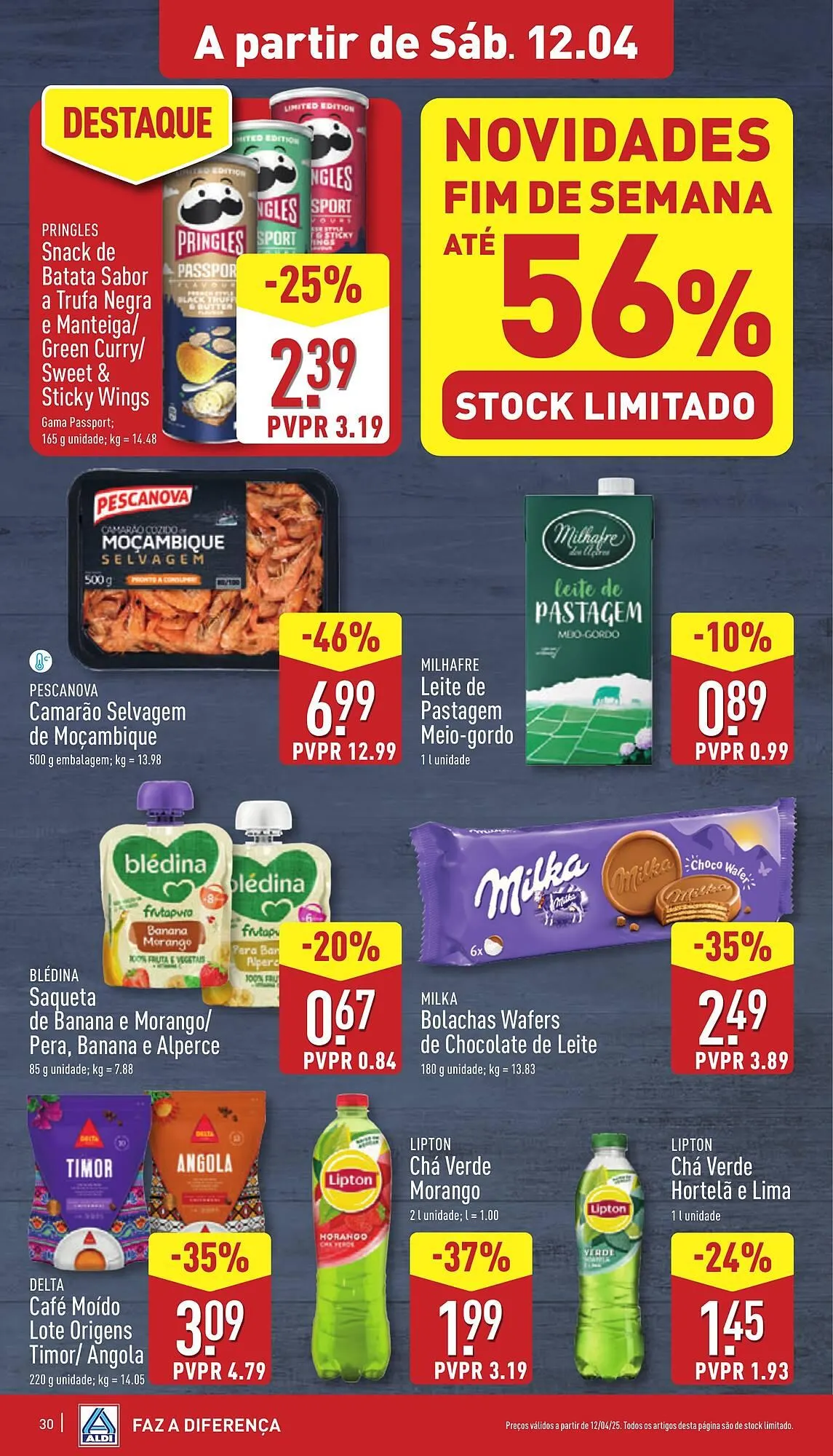 Folheto Folheto ALDI de 9 de abril até 15 de abril 2025 - Pagina 30