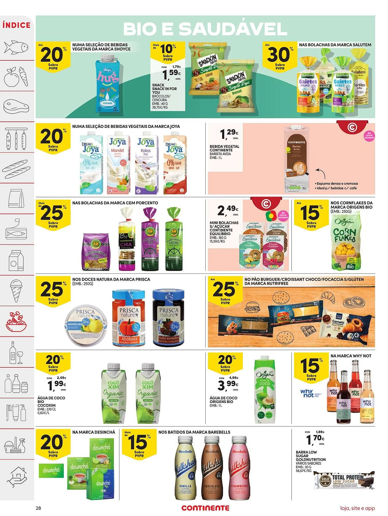 Folheto Folheto Continente de 10 de junho até 16 de junho 2025 - Pagina 28