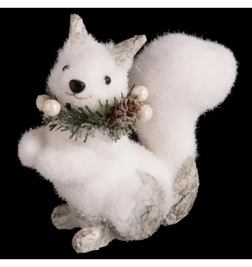 FIGURA ESQUILO COLARINHO ABACAXIS 17CM - 112055