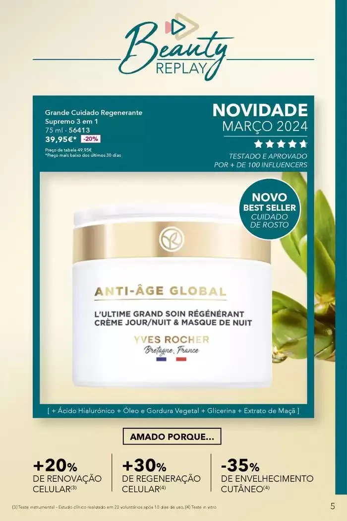 Folheto Beauty Replay de 21 de novembro até 30 de dezembro 2024 - Pagina 5