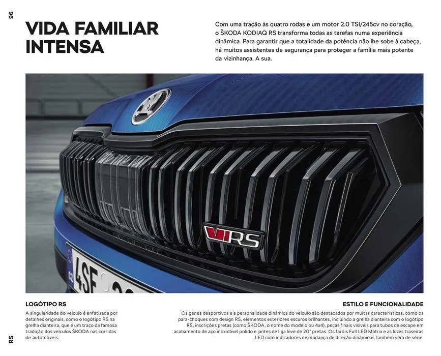 Folheto Škoda Kodiaq de 6 de setembro até 6 de setembro 2024 - Pagina 96