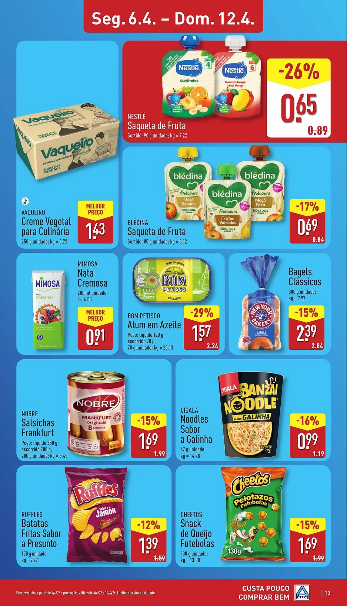 Folheto Folheto ALDI de 6 de abril até 12 de abril 2026 - Pagina 13