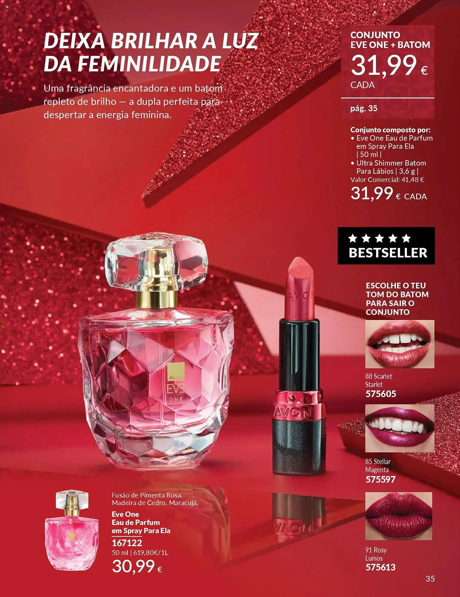 Folheto Catálogo Avon de 1 de dezembro até 1 de janeiro 2026 - Pagina 35