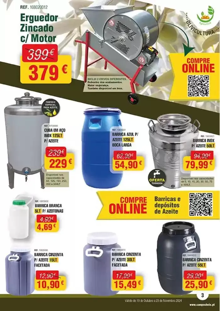 Folheto Folheto Olivicultura 2024 de 21 de outubro até 23 de novembro 2024 - Pagina 3