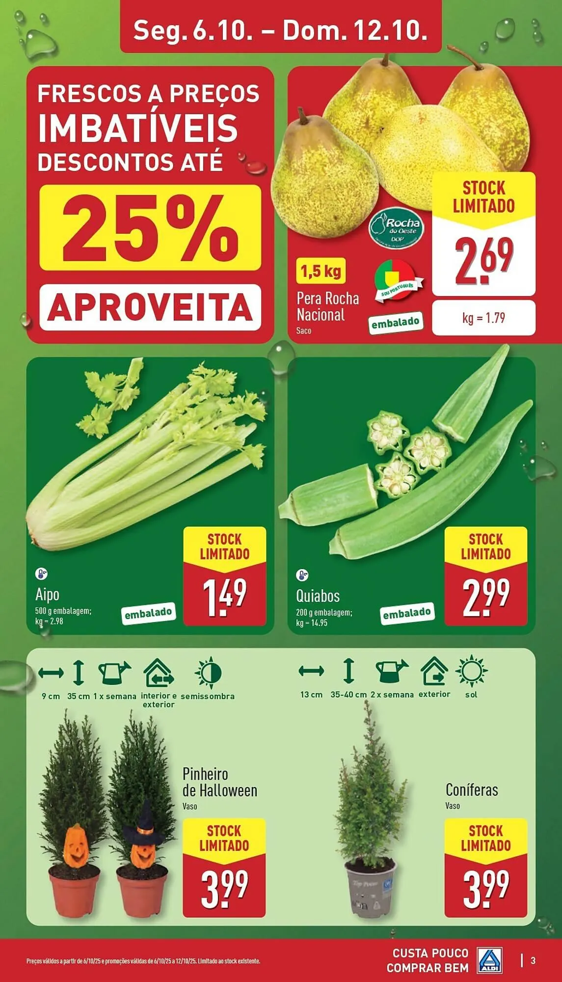 Folheto Folheto ALDI de 6 de outubro até 12 de outubro 2025 - Pagina 3