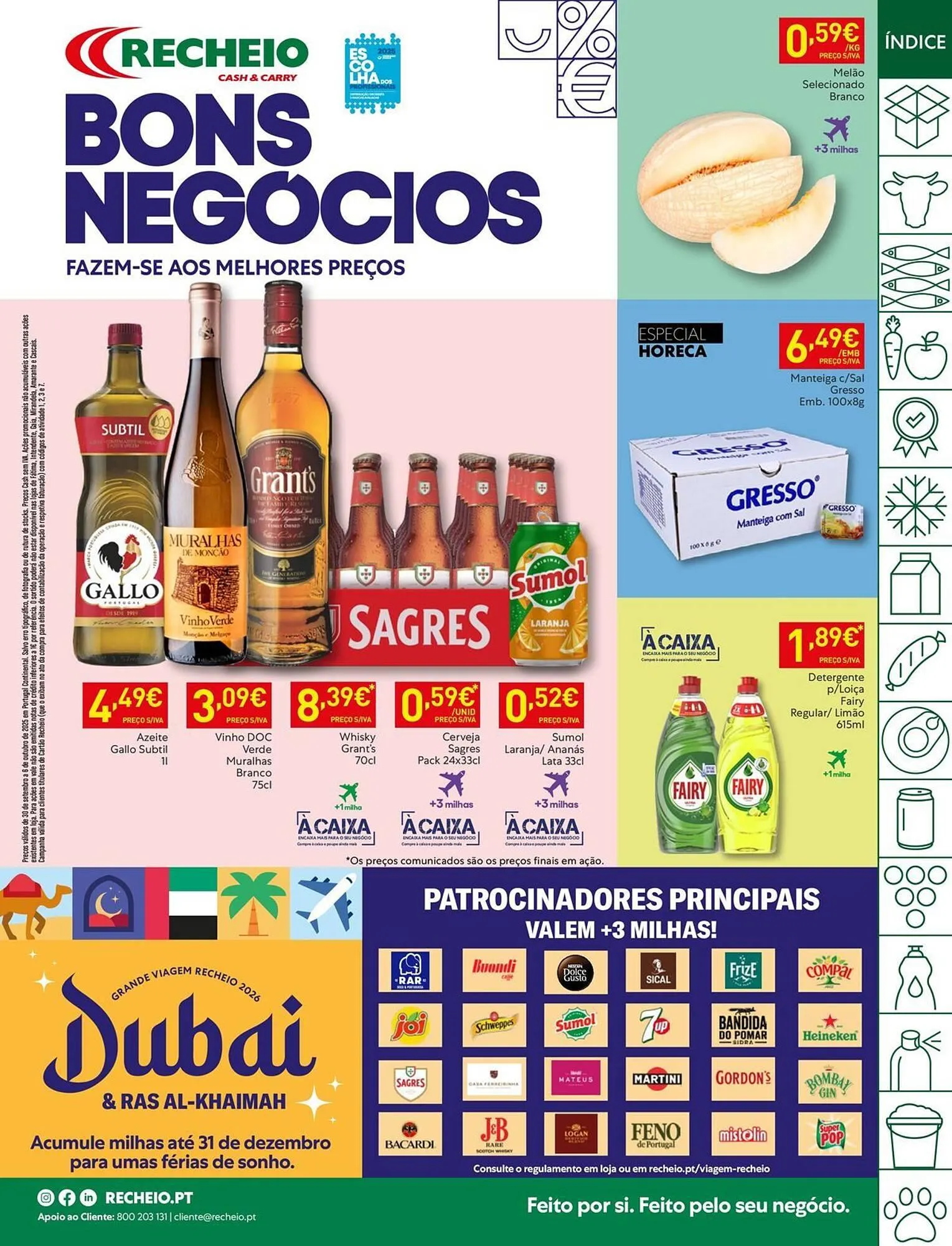 Folheto Folheto Recheio de 30 de setembro até 6 de outubro 2025 - Pagina 1