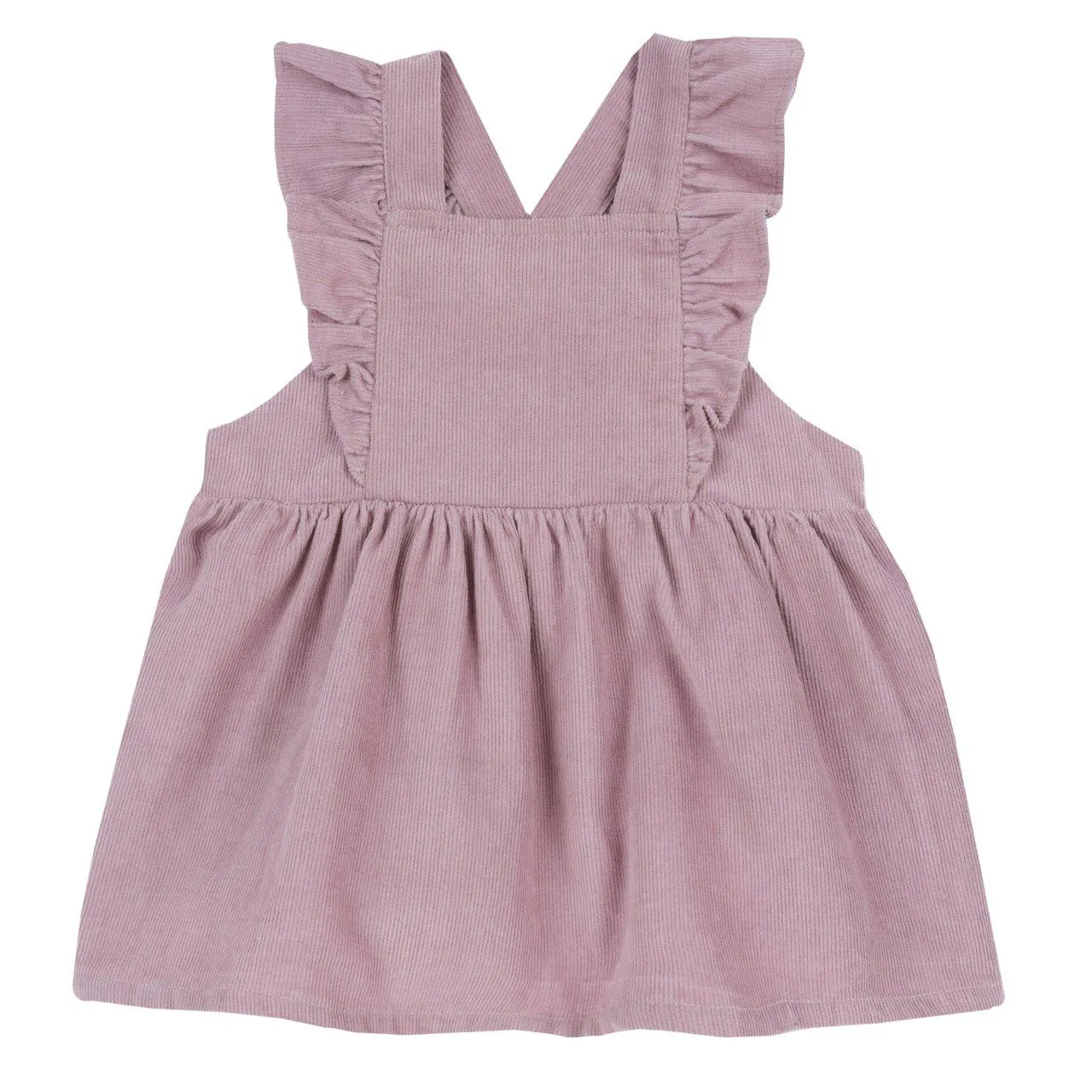 Peto falda con volantes rosa