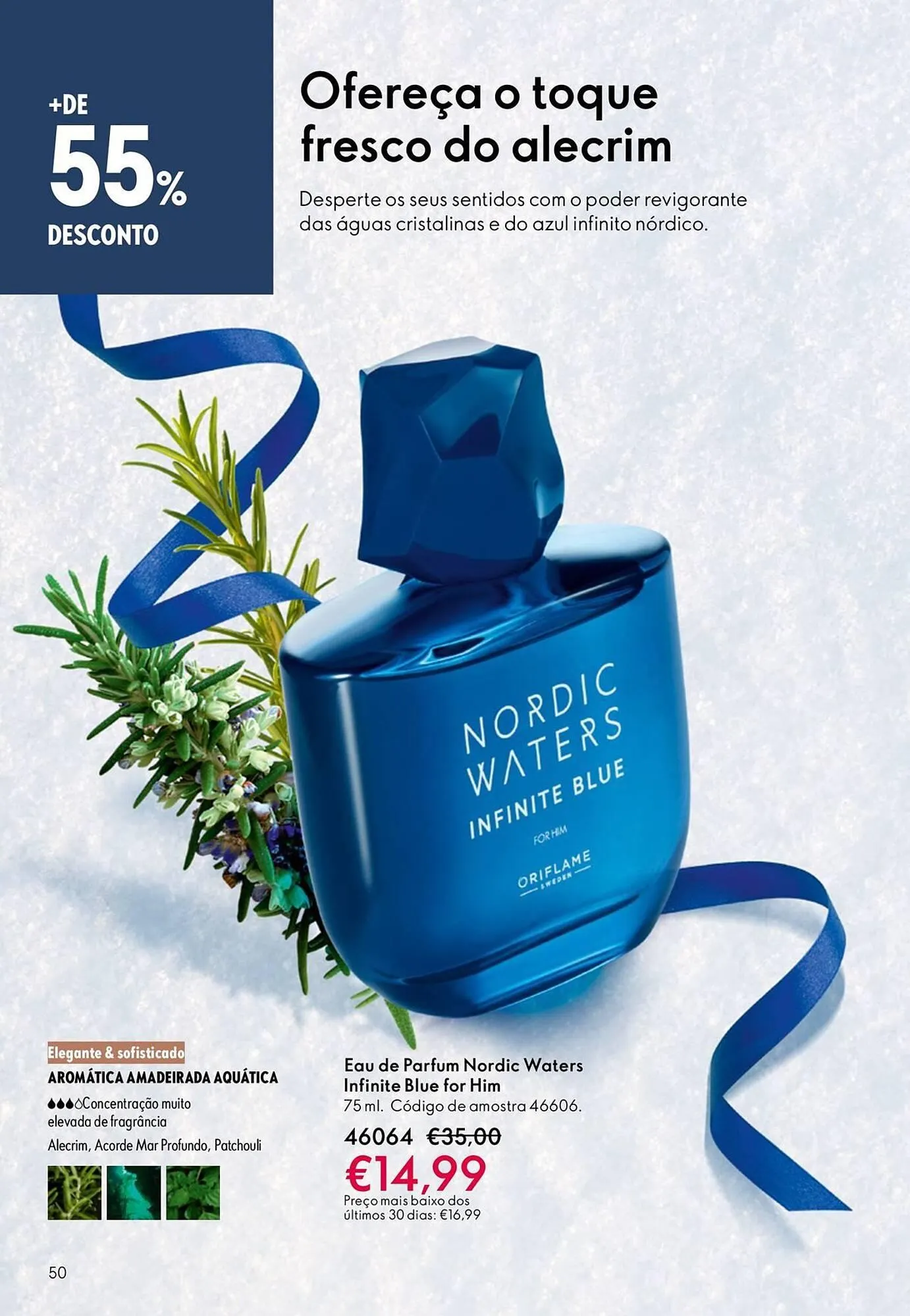 Folheto Catálogo Oriflame de 3 de dezembro até 22 de dezembro 2025 - Pagina 50