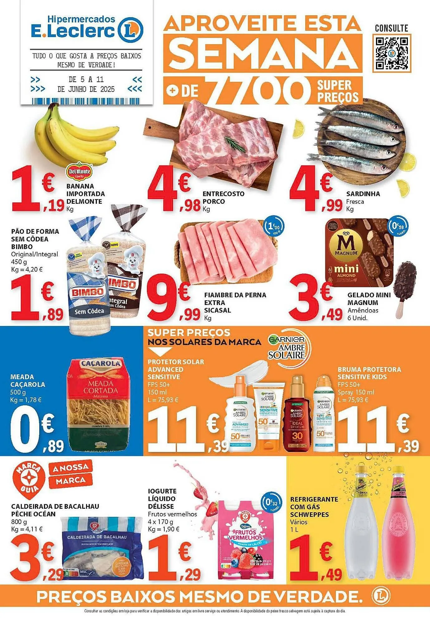 Folheto Folheto E.Leclerc de 5 de junho até 11 de junho 2025 - Pagina 1