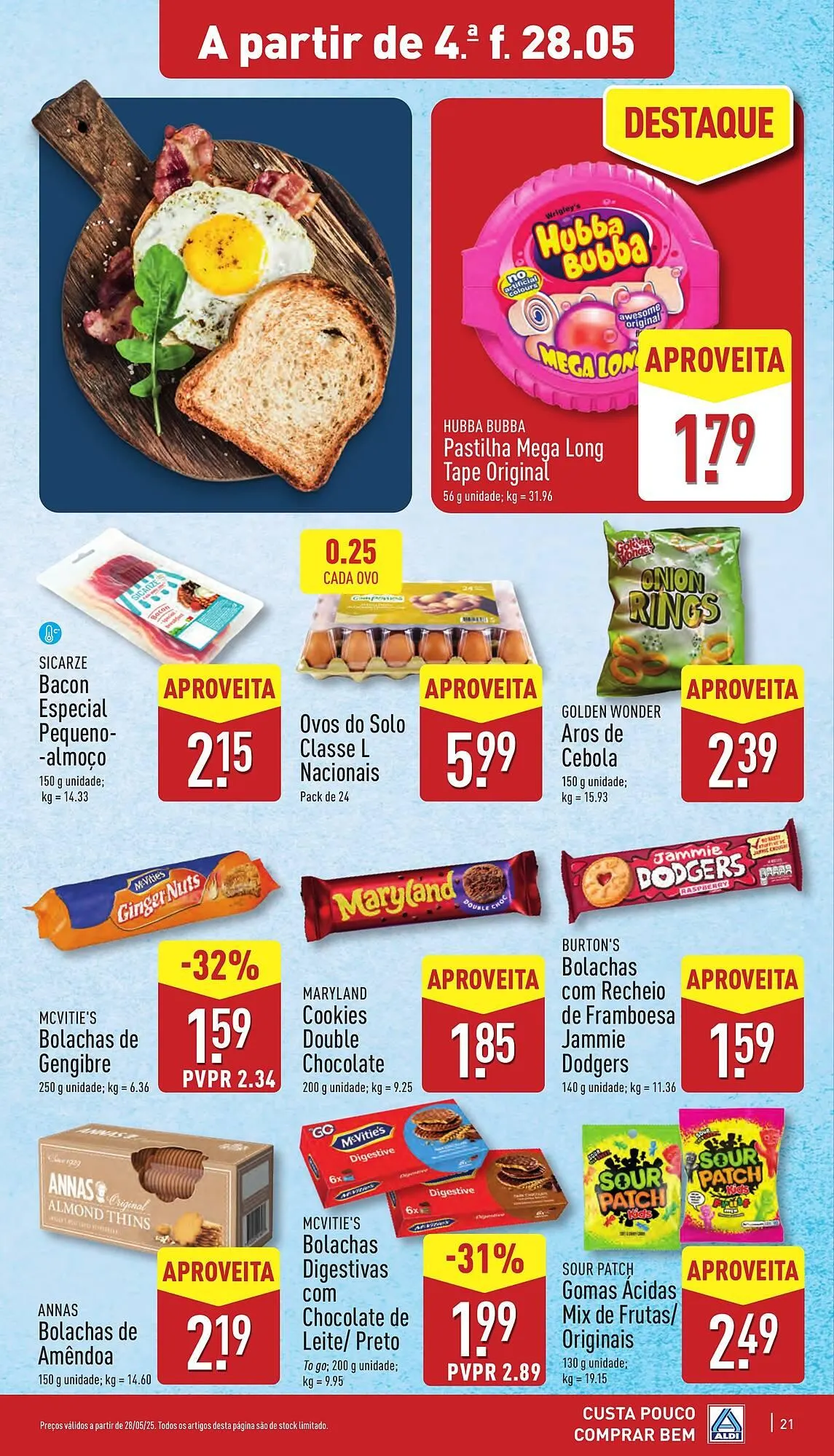 Folheto Folheto ALDI de 28 de maio até 1 de junho 2025 - Pagina 21