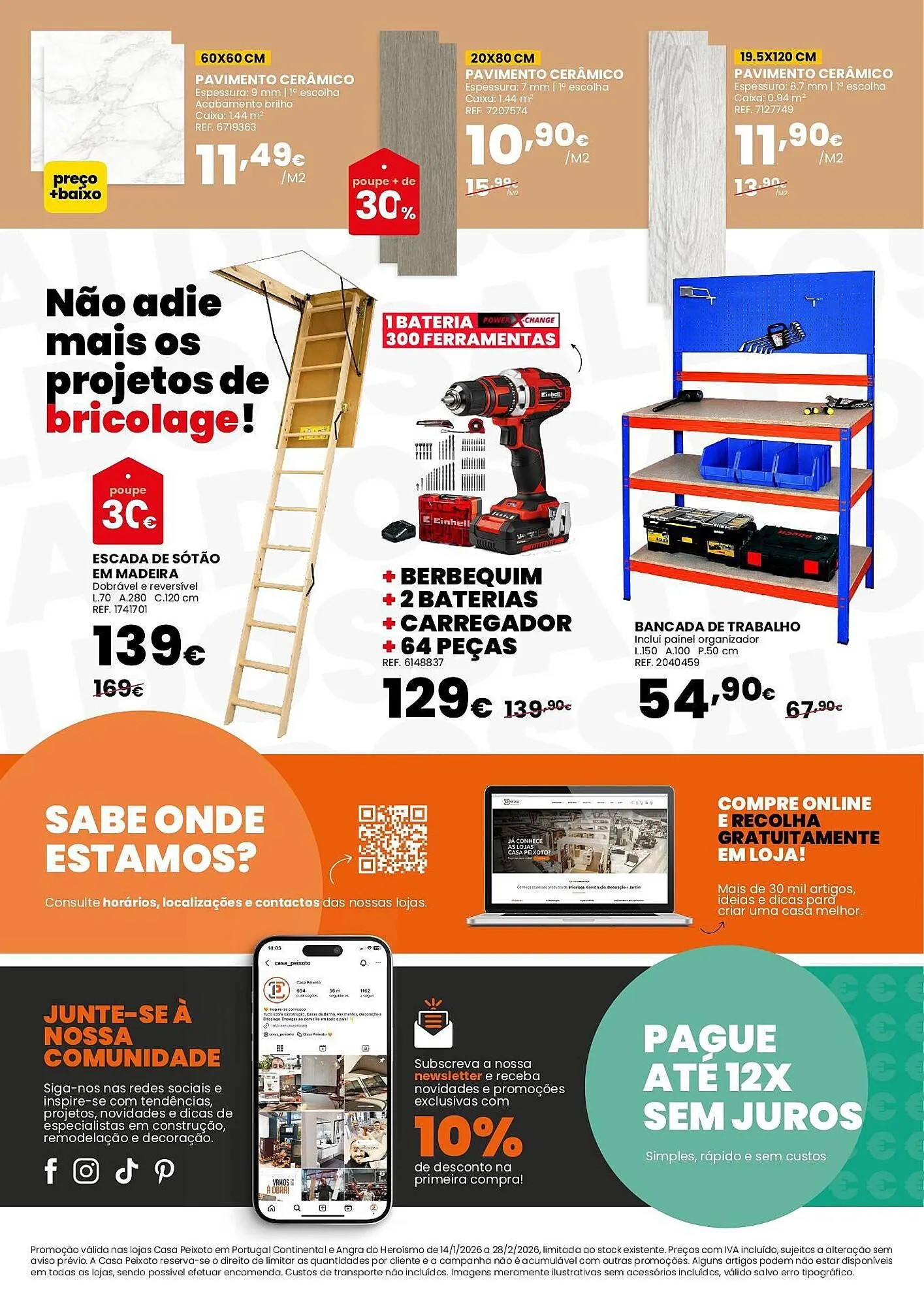 Folheto Folheto Casa Peixoto de 14 de janeiro até 28 de fevereiro 2026 - Pagina 4