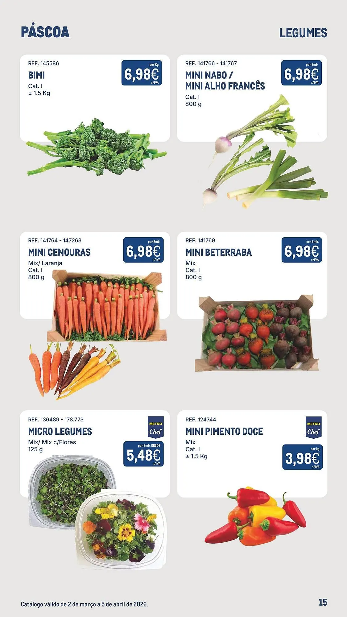 Folheto Catálogo Makro de 2 de março até 5 de abril 2026 - Pagina 15