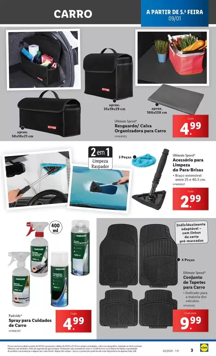 Folheto Melhores ofertas para todos os caçadores de pechinchas de 9 de janeiro até 15 de janeiro 2025 - Pagina 3