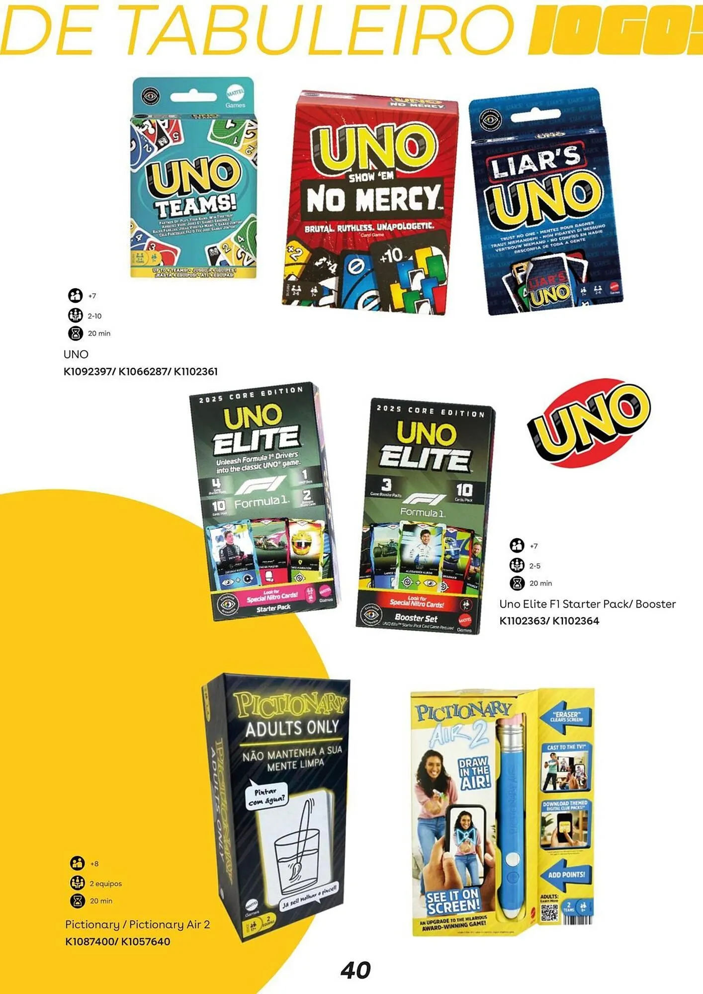 Folheto Catálogo Toys R Us de 1 de maio até 30 de junho 2026 - Pagina 40